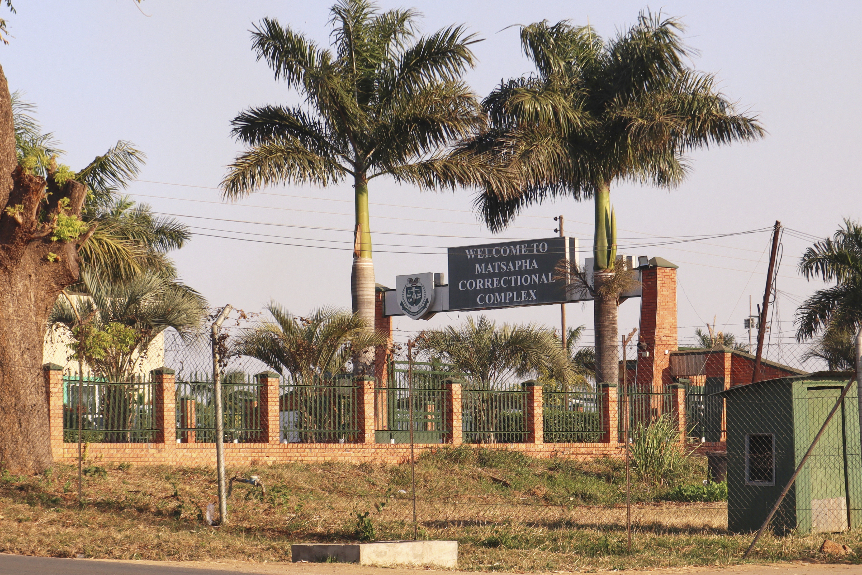 FILE - The Matsapha Correctional Complex is seen in Matsapha, near Mbabane, Eswatini, on Thursday, July 17, 2025. (Uncredited - AP)