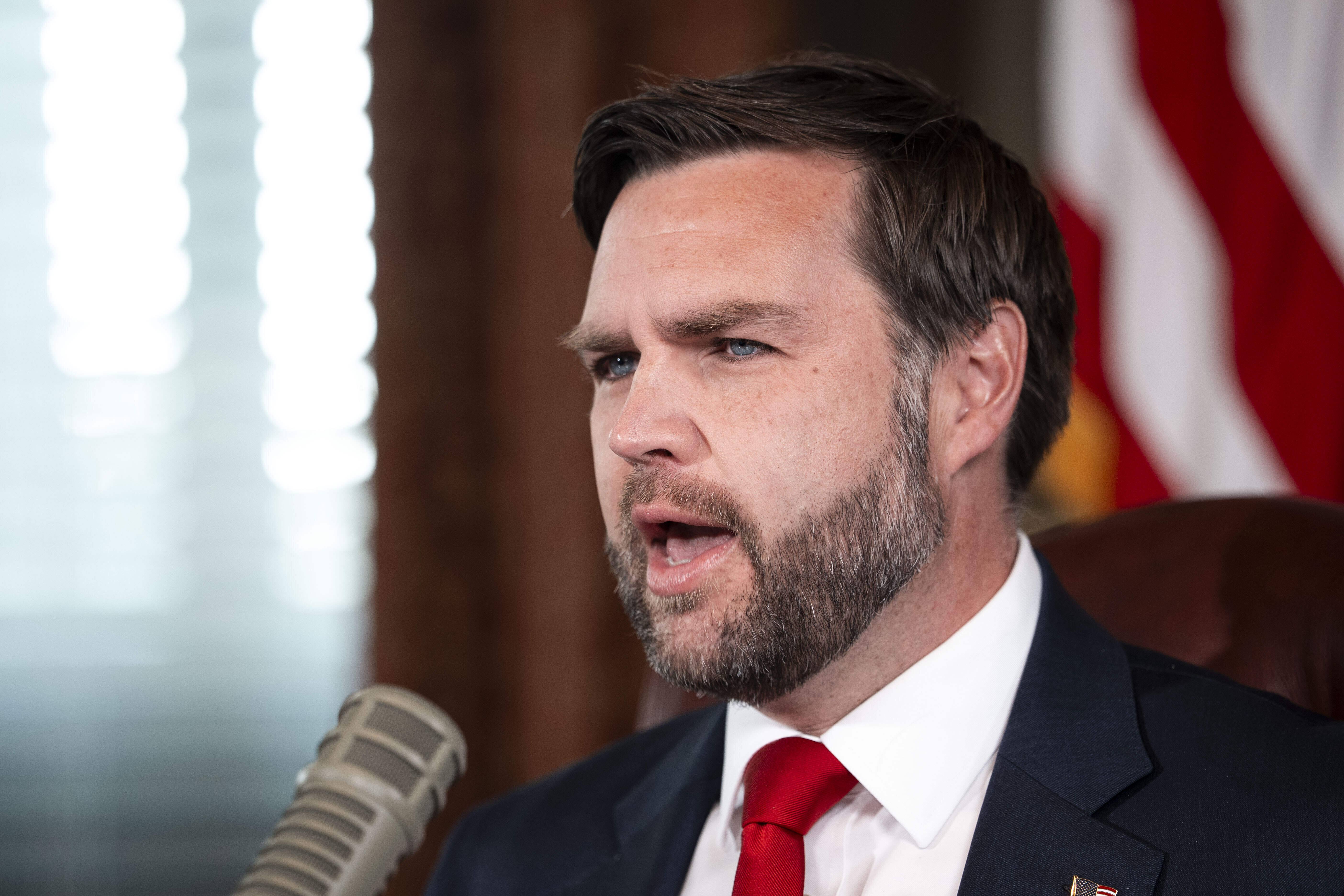 Vice President JD Vance hosts an episode of 
