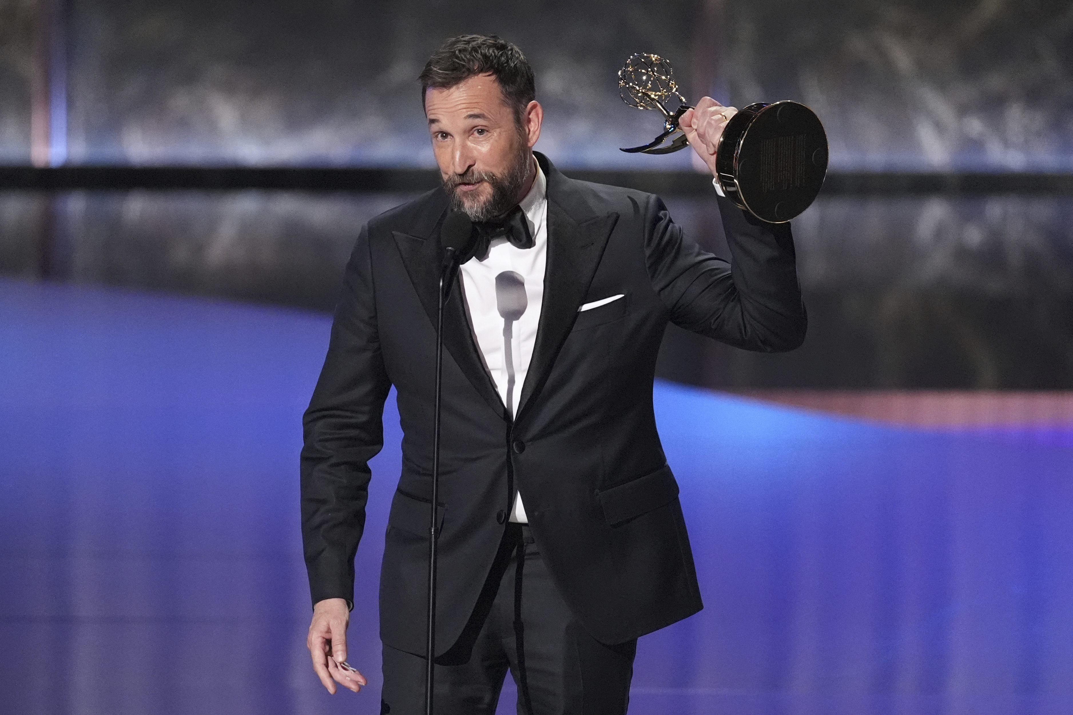 Noah Wyle accepts the award for outstanding lead actor in a drama series for 