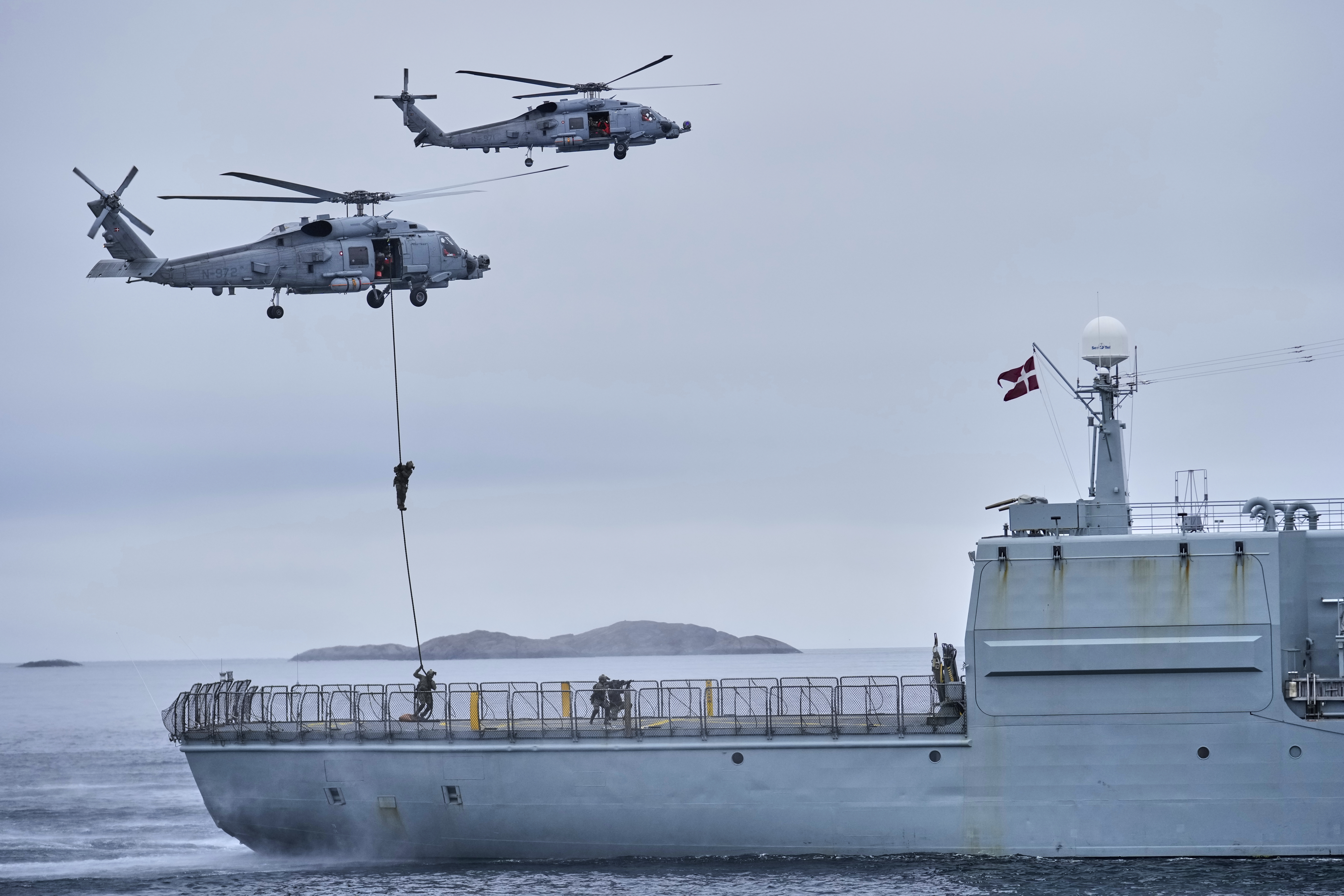 Denmark leads an exercise in Greenland, with Russia in mind at a time of tensions with the US