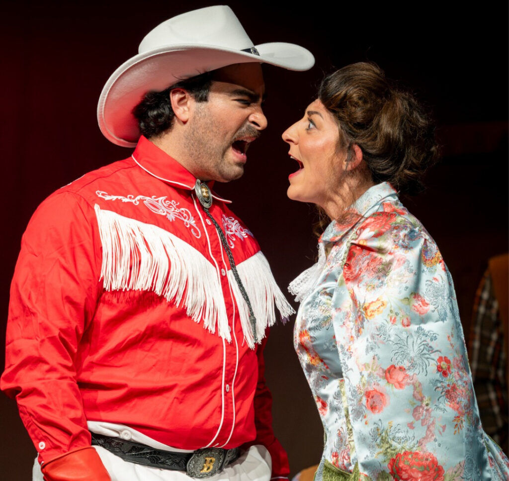 Michele Crowe Ovation West Annie Get Your Gun Evergreen shooting