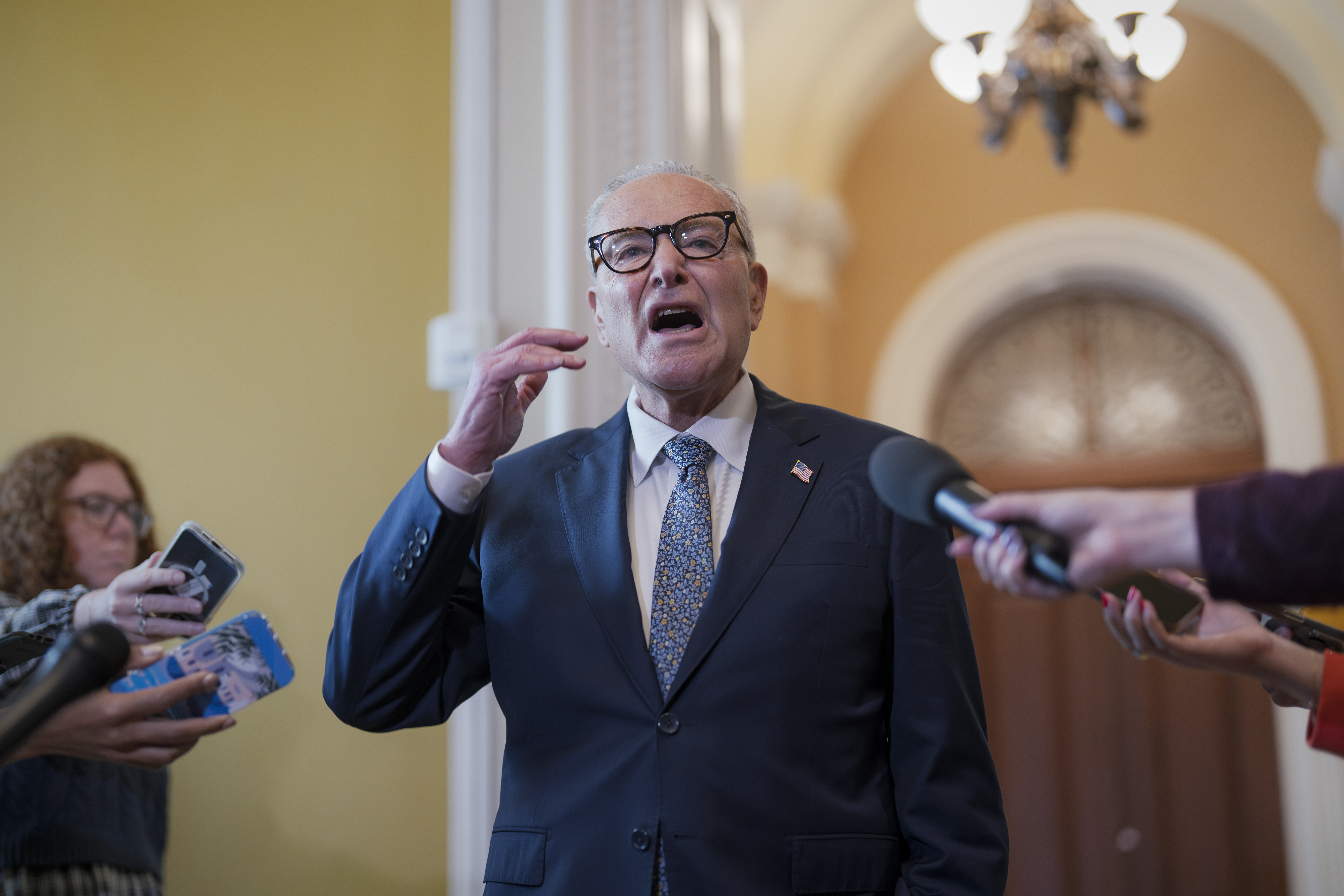 Senate Republicans defeat Democrats’ effort to force the release of Epstein files