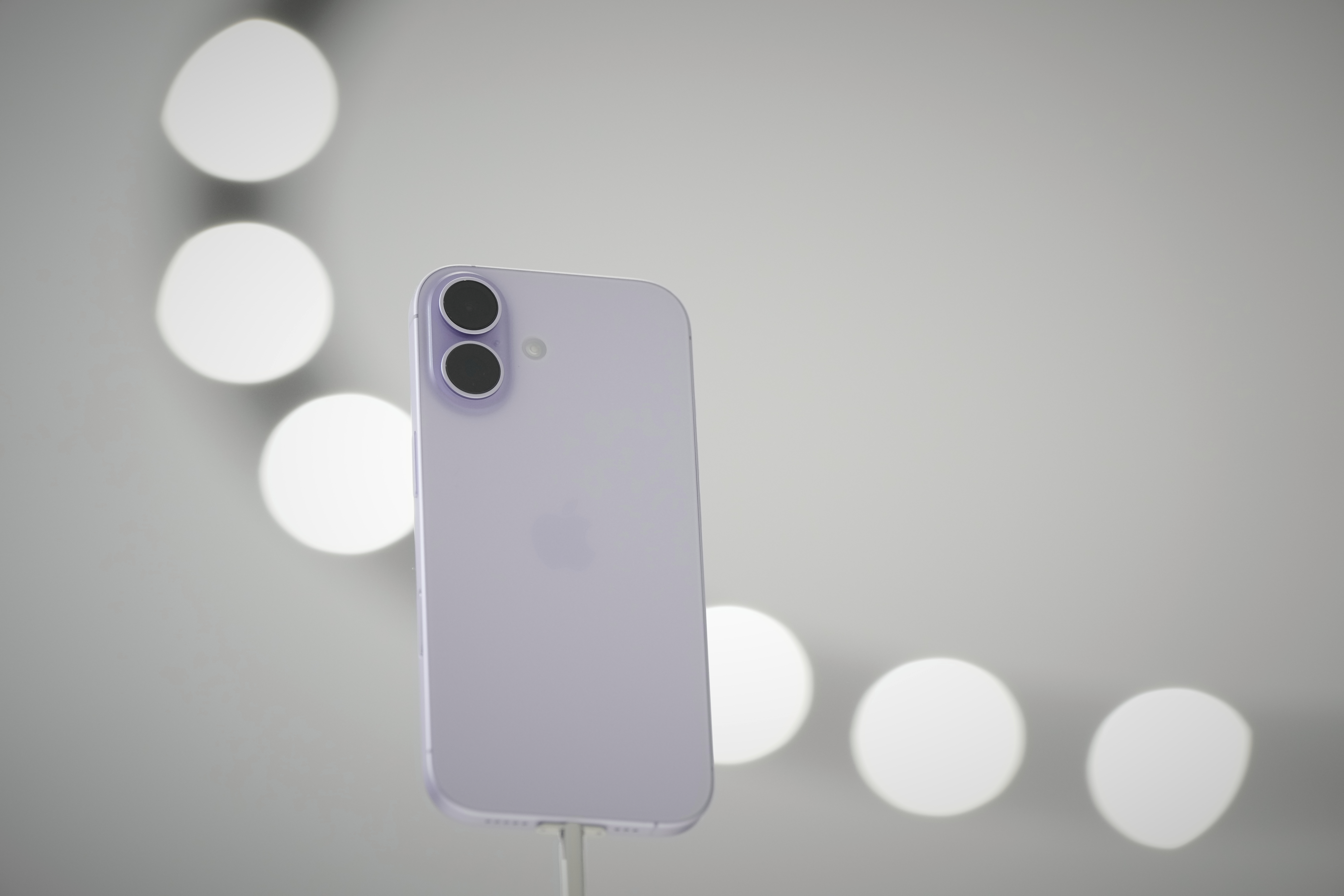 The iPhone 17 is displayed during an announcement of new products at Apple Park on Tuesday, Sept. 9, 2025, in Cupertino, Calif. (Godofredo A. Vásquez - AP)