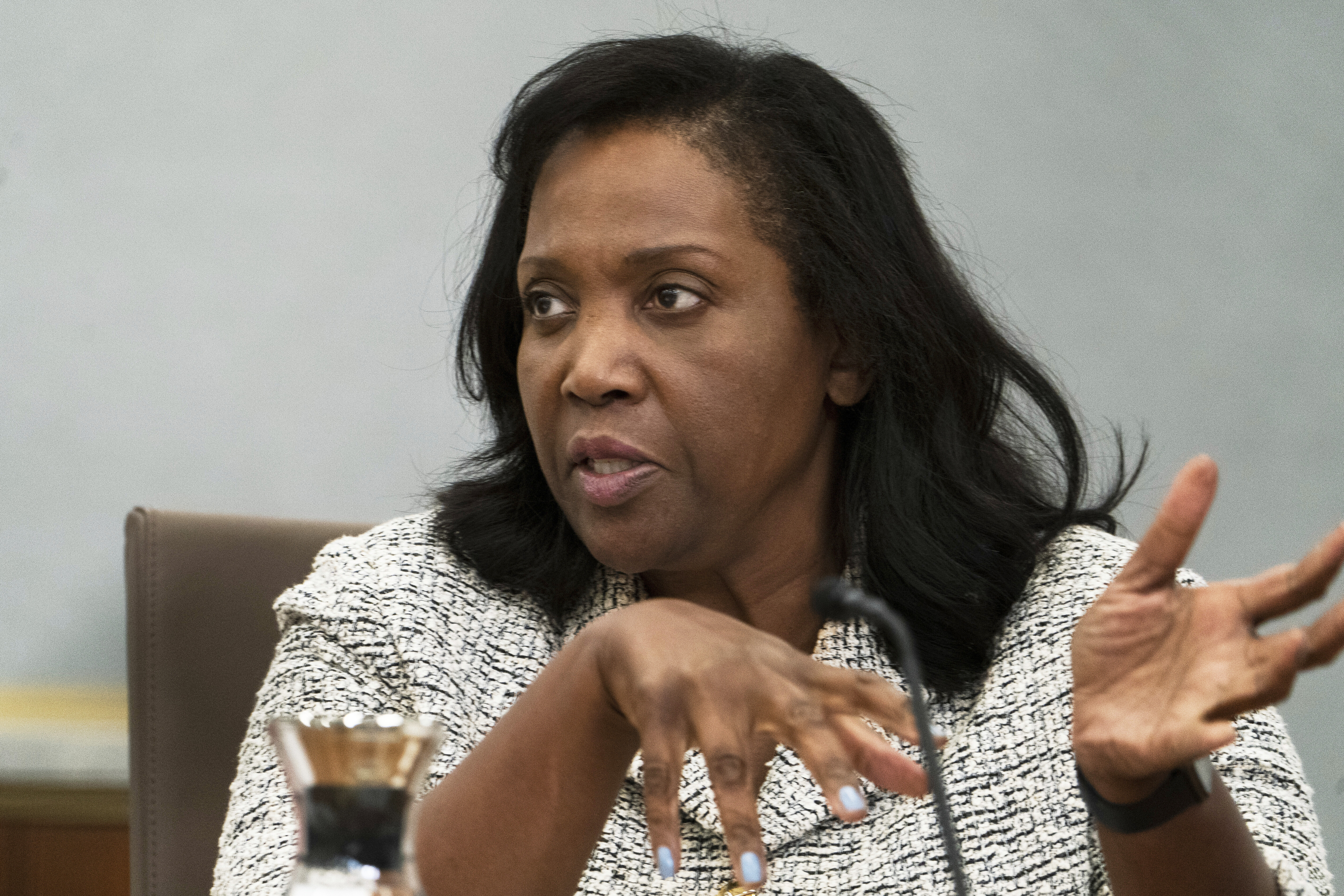 Fed convenes meeting with a governor newly appointed by Trump and another he wants to oust