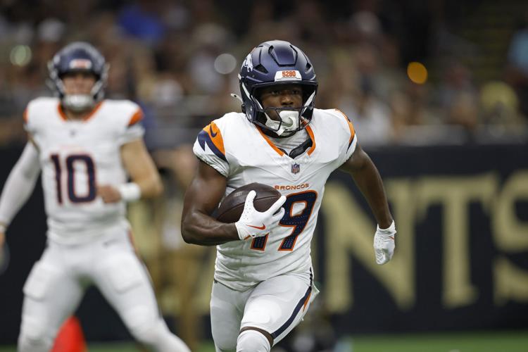 Broncos Saints Football