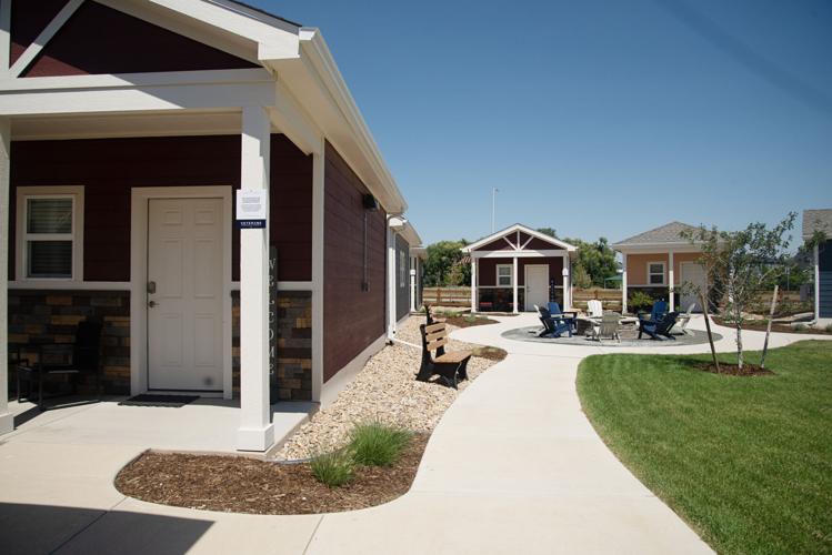 The veteran tiny home community in Longmont, Colo.