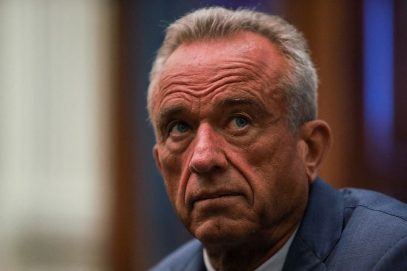 U.S. HHS Secretary Robert Kennedy Jr. holds a press conference with Texas Governor Abbott, in Austin