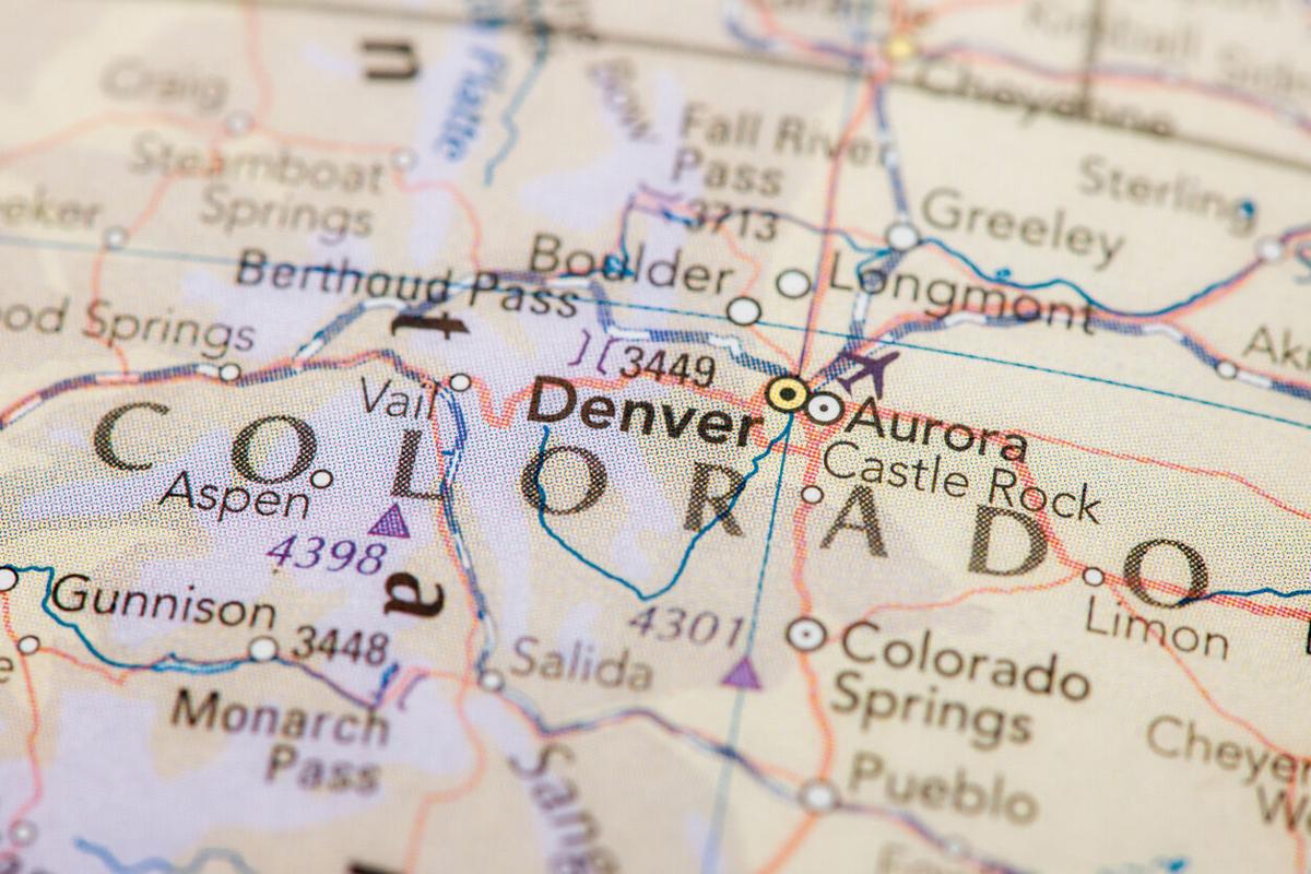 Map Of Colorado Photo: 200mm (iStock).