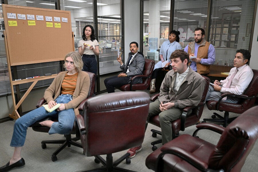 'The Paper' cast
