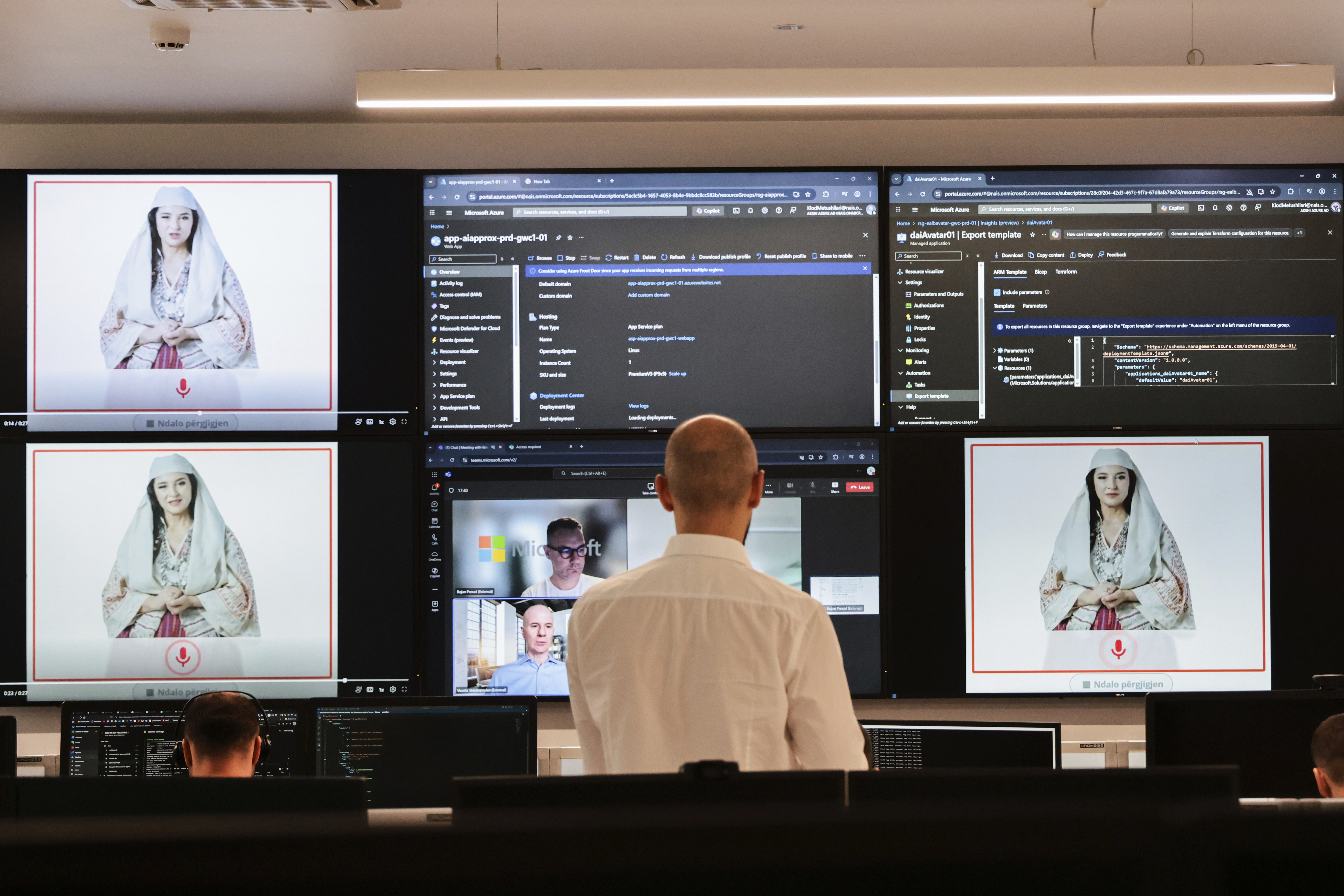 Albanian experts work at the National Agency for Information Society as an artificial intelligence 