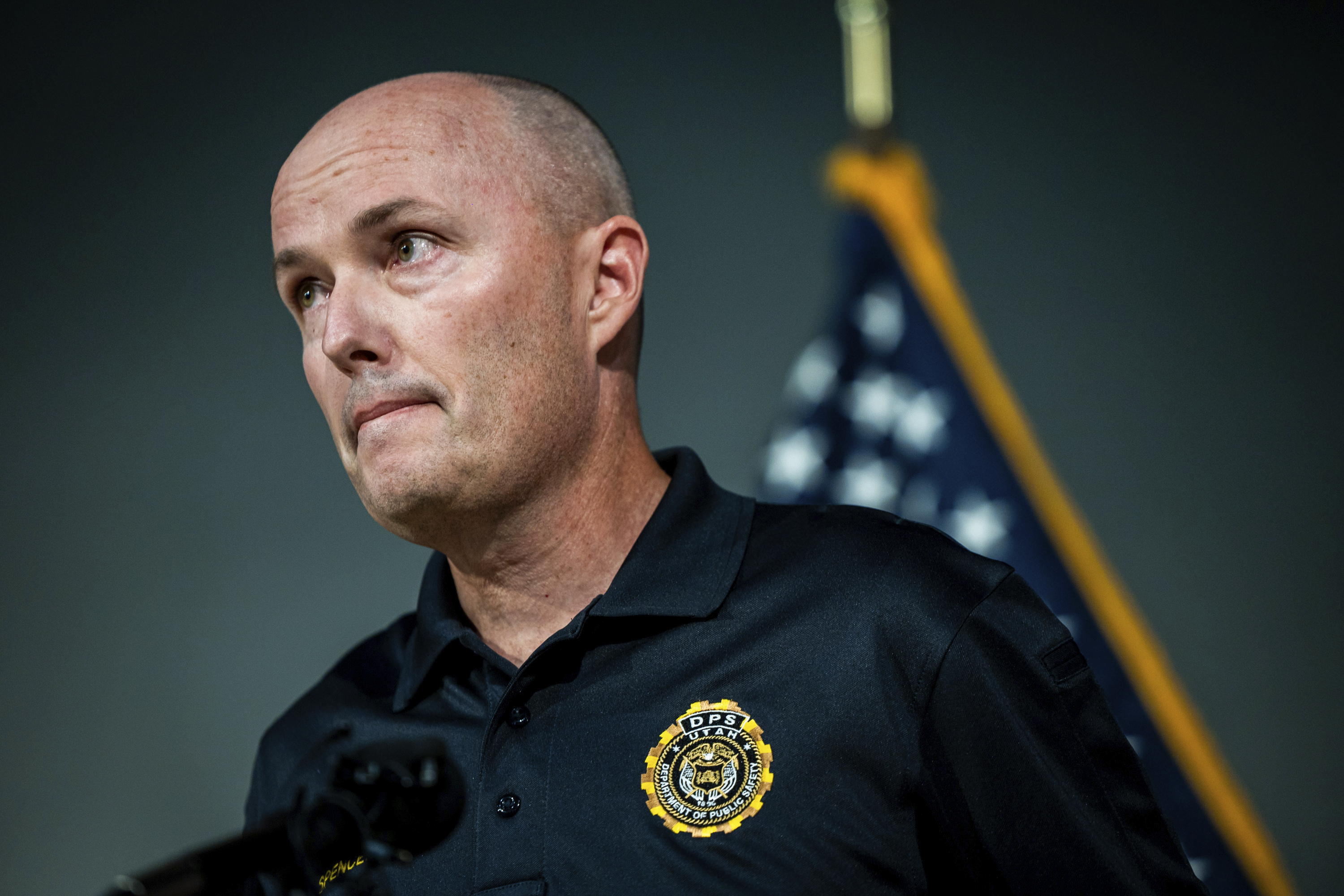 Gov. Spencer Cox speaks at a press conference at Utah Valley University after Charlie Kirk, CEO and co-founder of Turning Point USA, was shot and killed during a visit at the university in Orem, Utah, on Wednesday, Sept. 10, 2025. (Tess Crowley - The Deseret News)