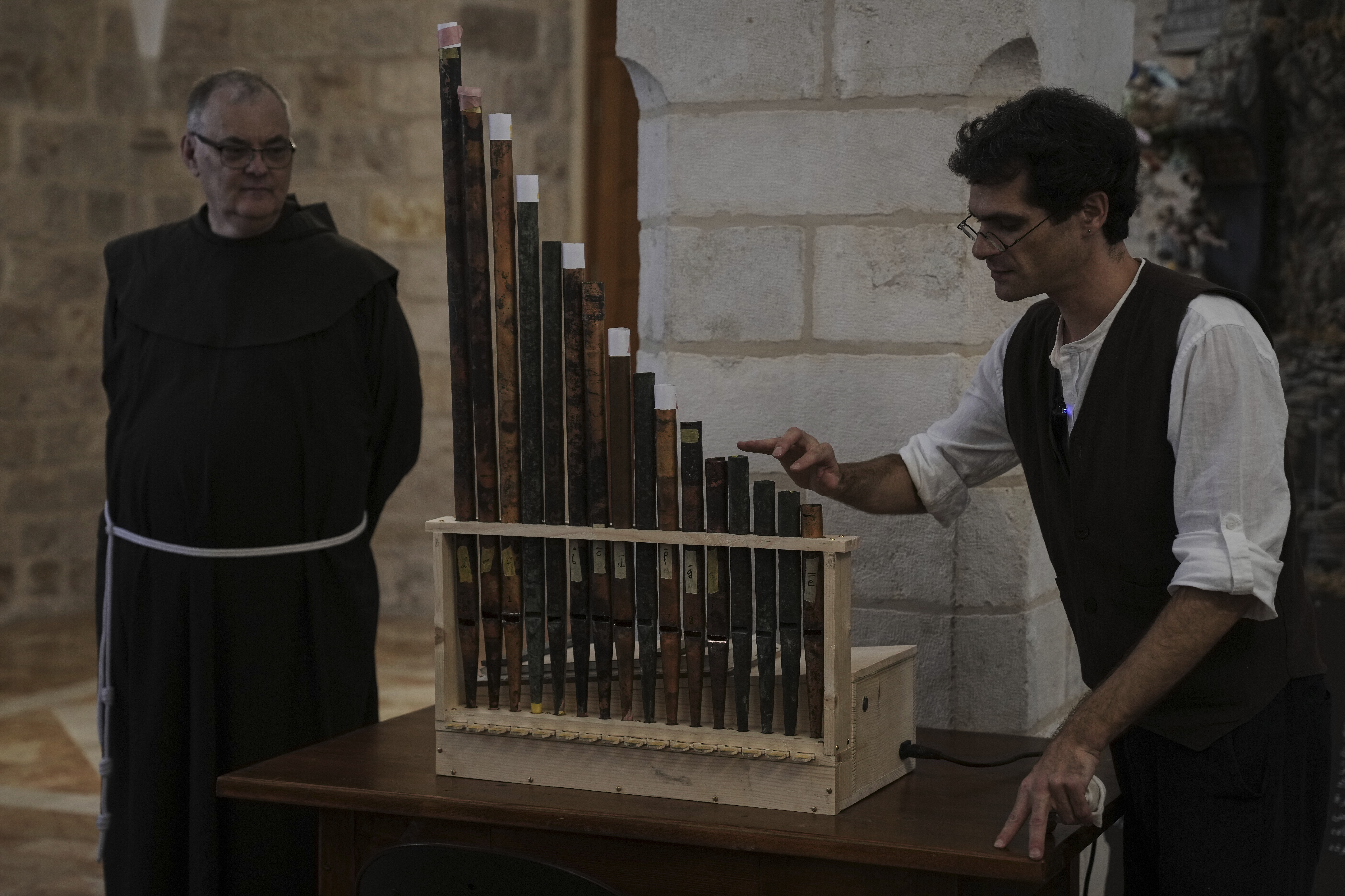 The oldest pipe organ in the Christian world sounds after 800 years of silence