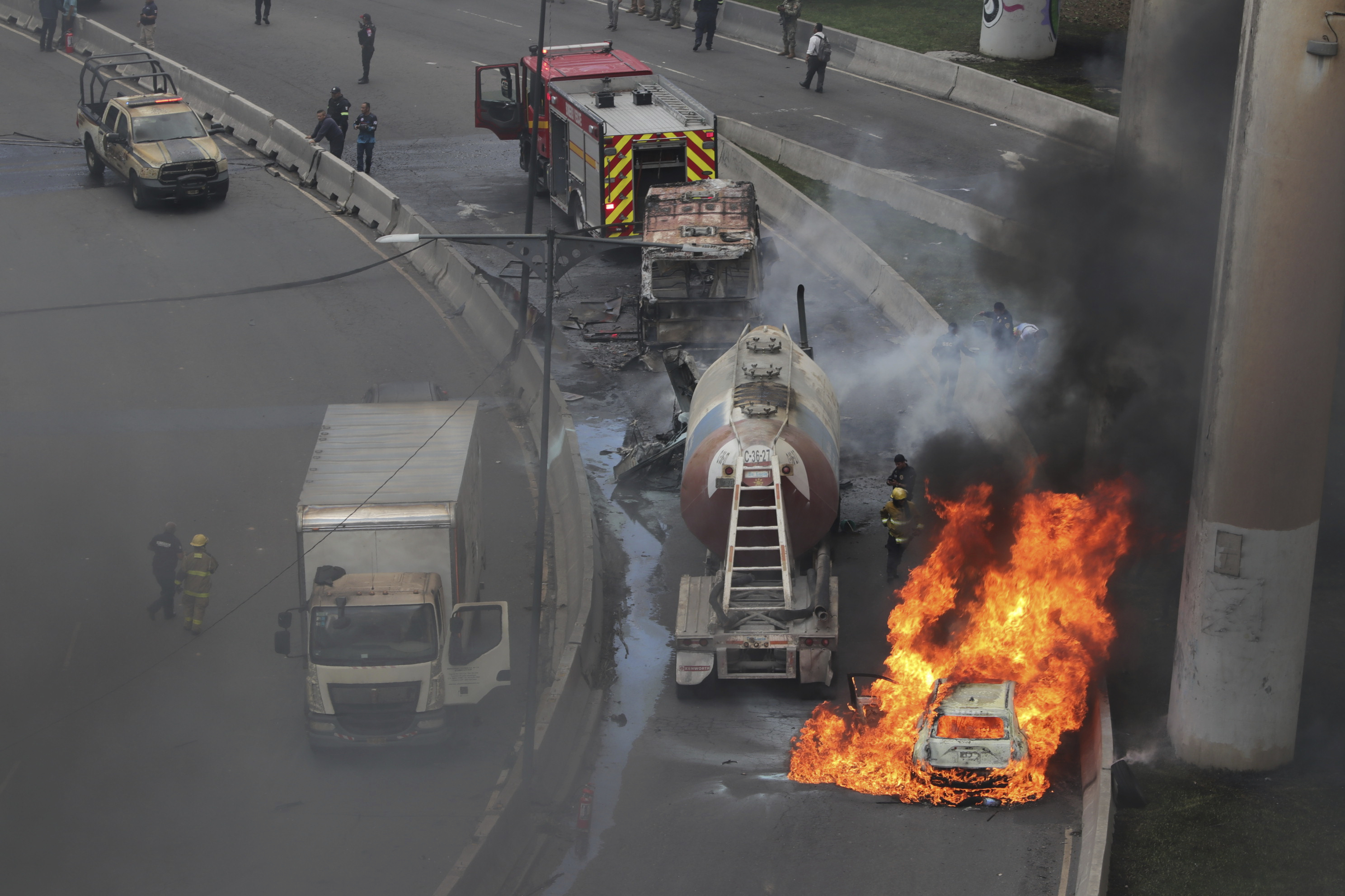 Families reel from tragedy as authorities investigate Mexico City gas tanker blast that killed 8