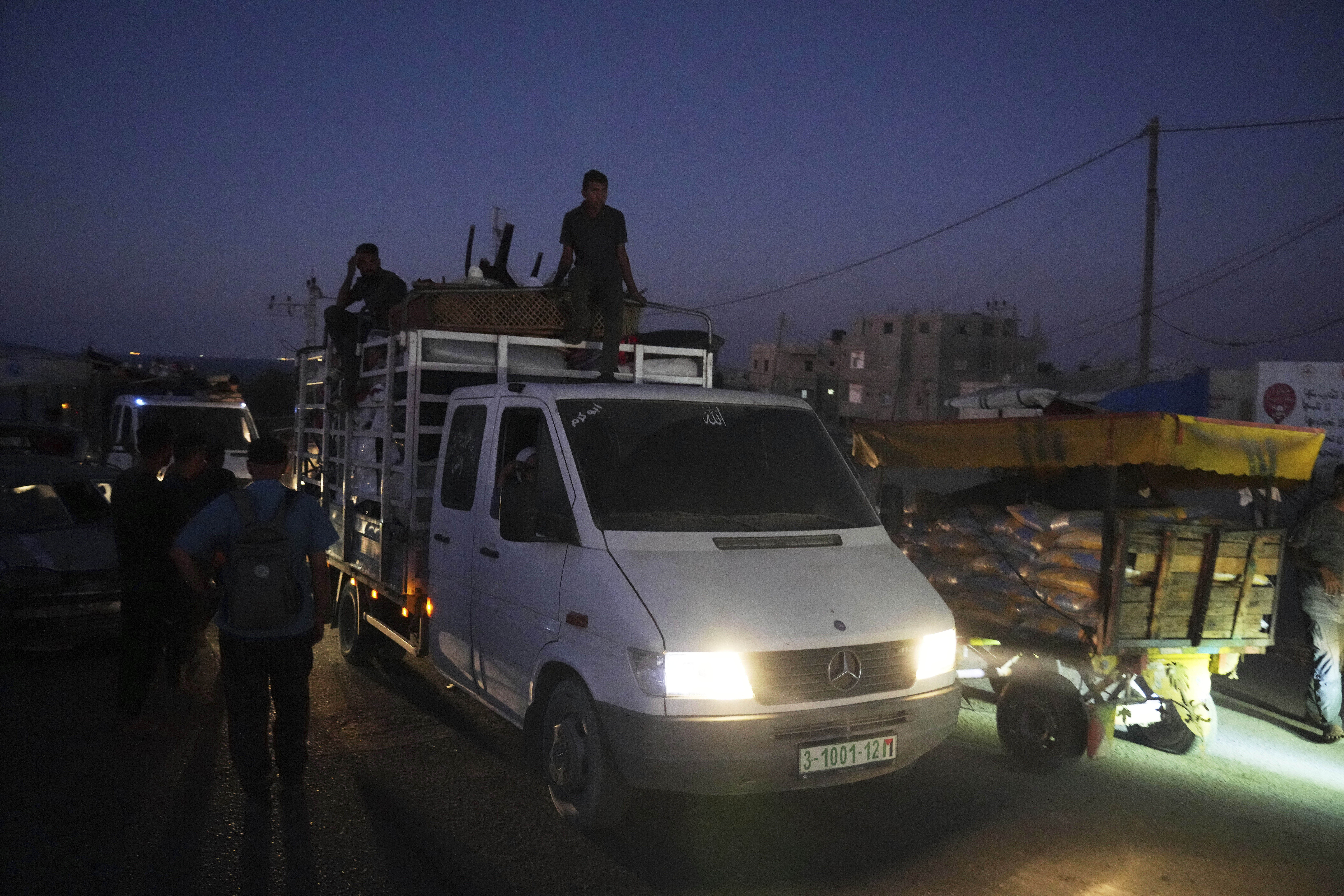 Despair deepens for a Palestinian family forced to flee across Gaza yet again