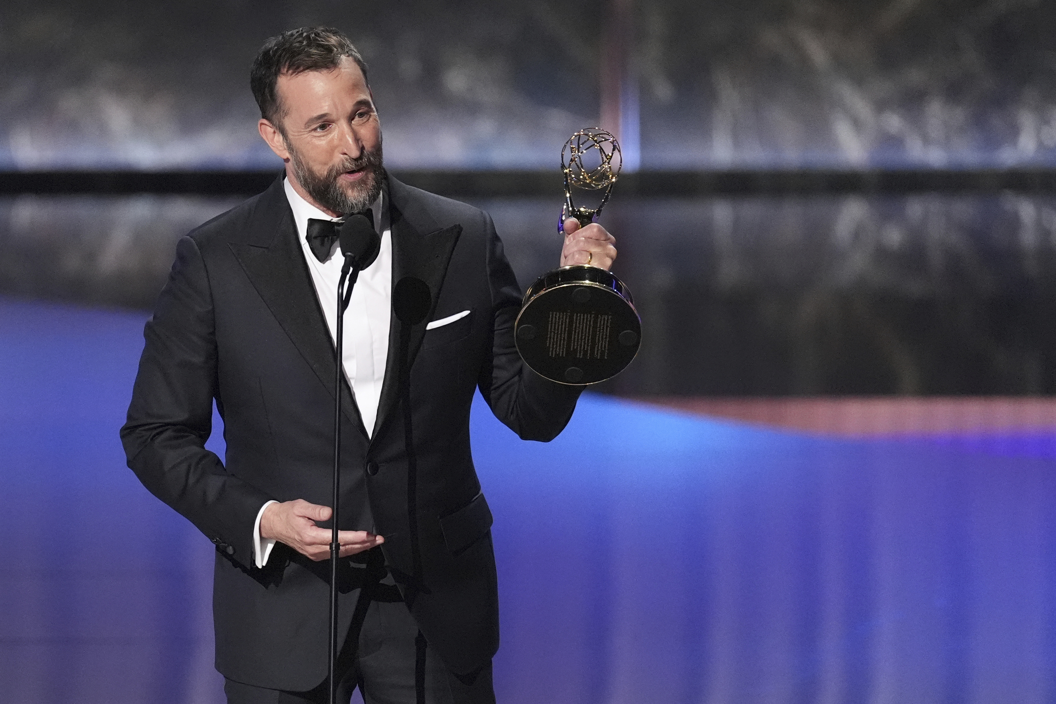 Noah Wyle accepts the award for outstanding lead actor in a drama series for 