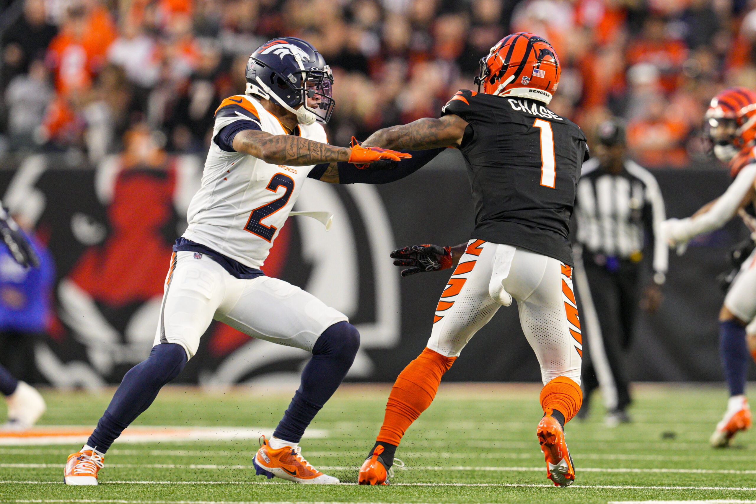 Pat Surtain vs. Ja’Marr Chase: CB-WR matchup is a must see on Monday night | Broncos notebook