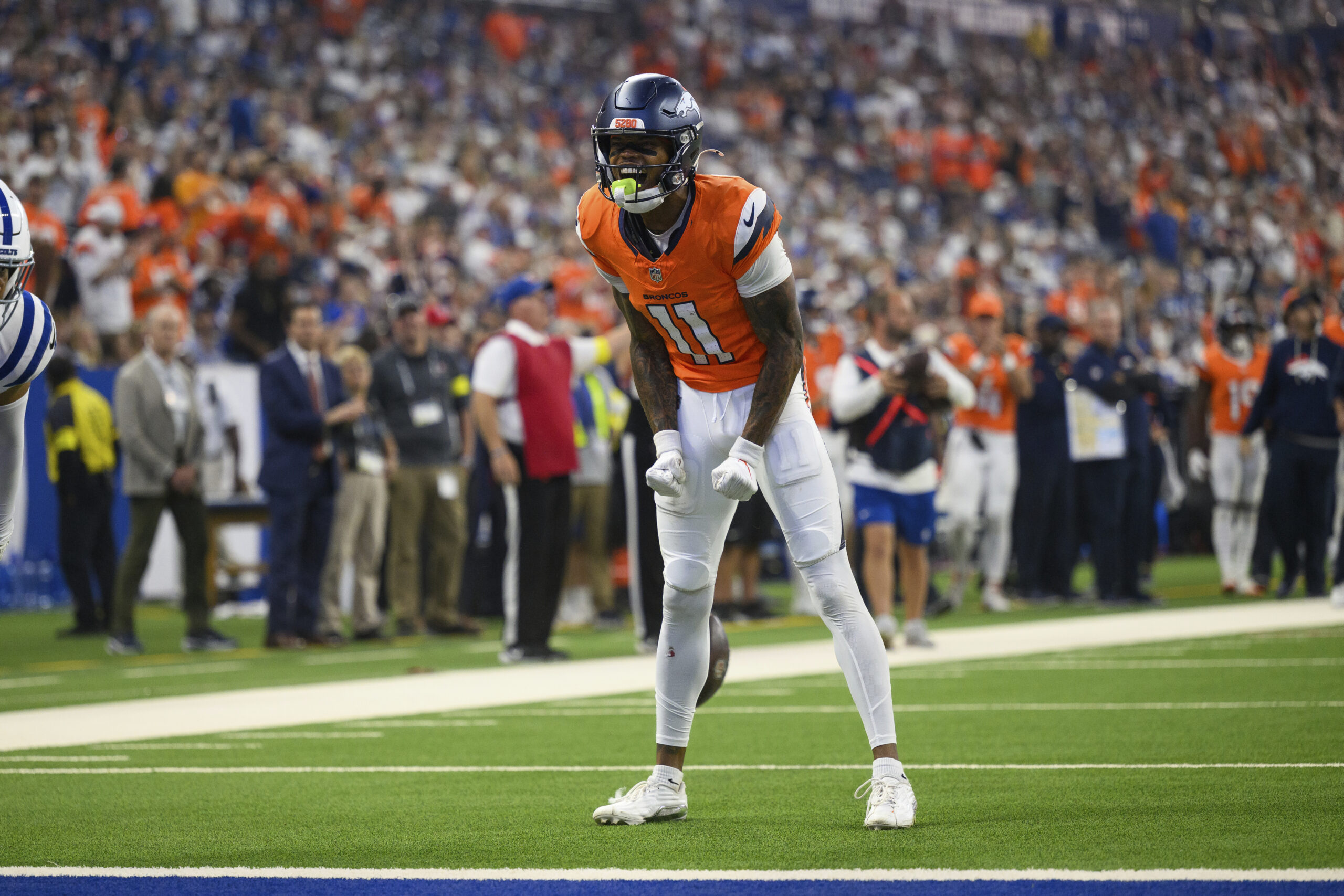 Hot Cheetos and emotion: How Broncos wide receiver Troy Franklin made a second-year NFL jump