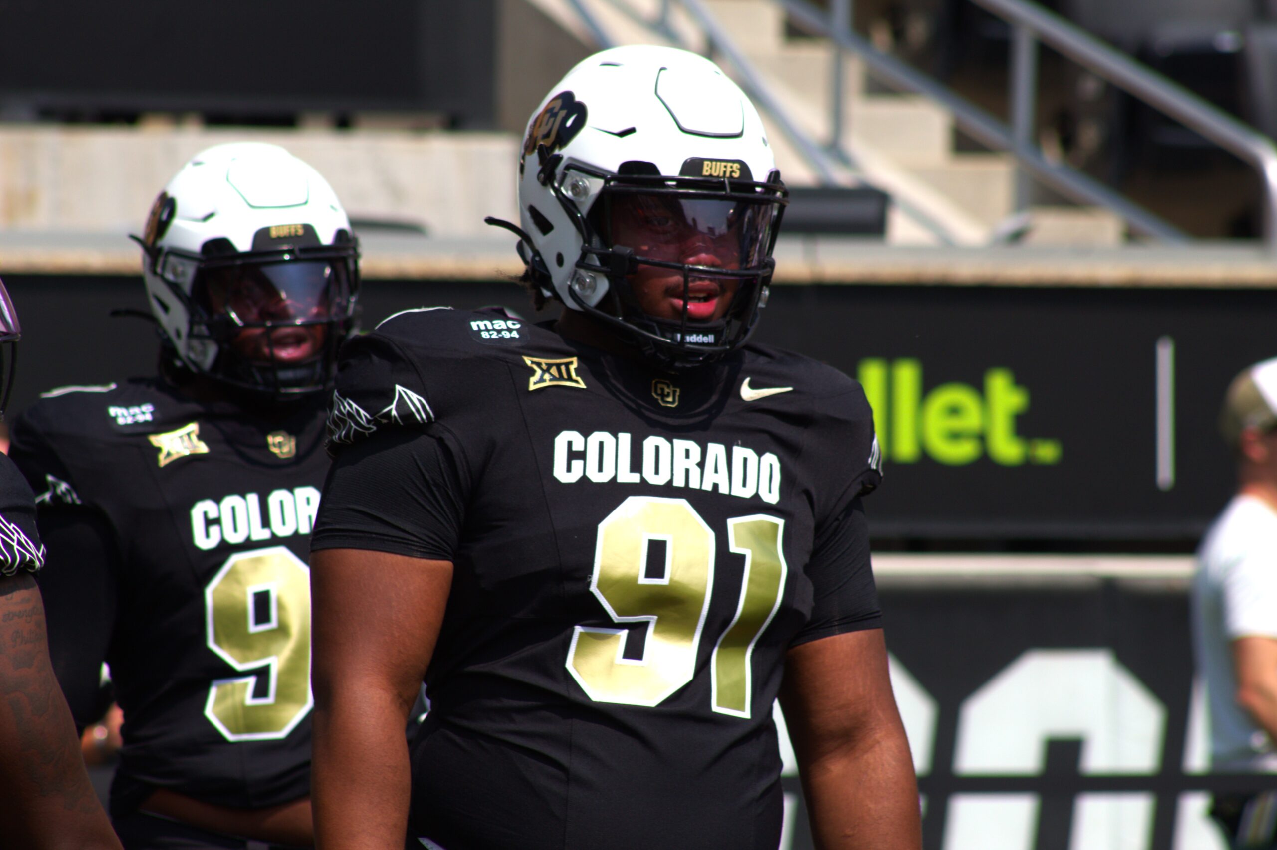 Freshman Brandon Davis-Swain sticking out among veterans on CU Buffs defensive line
