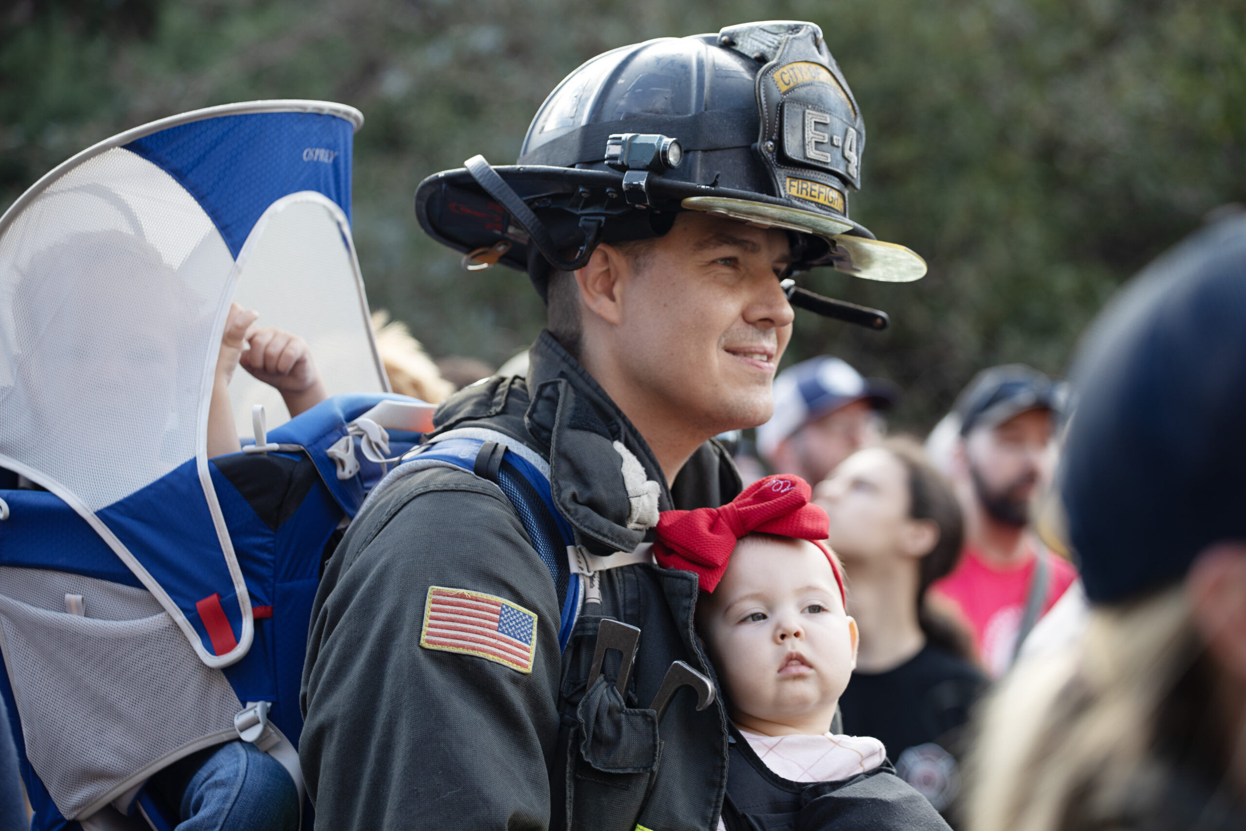 Firefighters, families and first responders climb Red Rocks stairs in annual 9/11 stair climb event