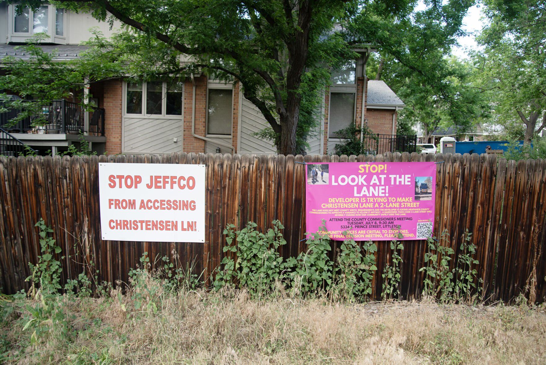 Arapahoe County gives developer access to quiet lane used by cyclists, pedestrians