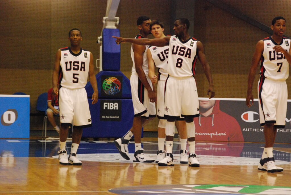 Nuggets wing Tim Hardaway Jr. during a FIBA U19 World Championship game with the United States in the summer of 2011.