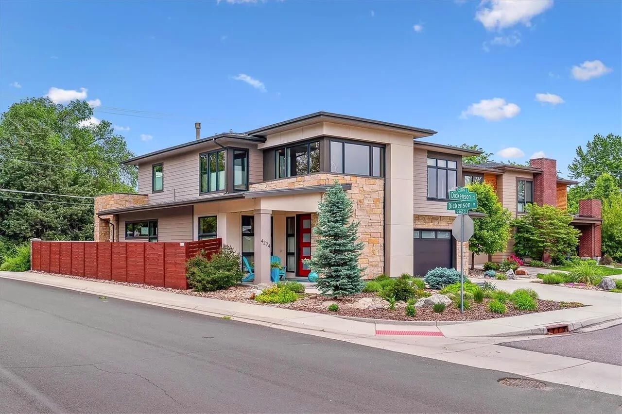 In University Hills, semi-custom home in a new-urban enclave