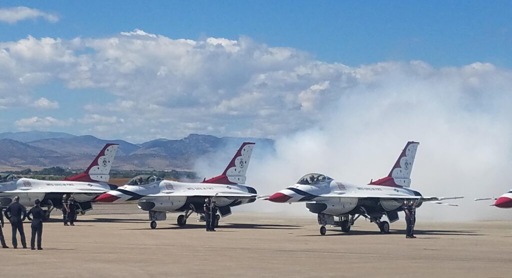 Thunderbirds perform at Northern Colorado Regional Airport in Loveland Saturday and Sunday