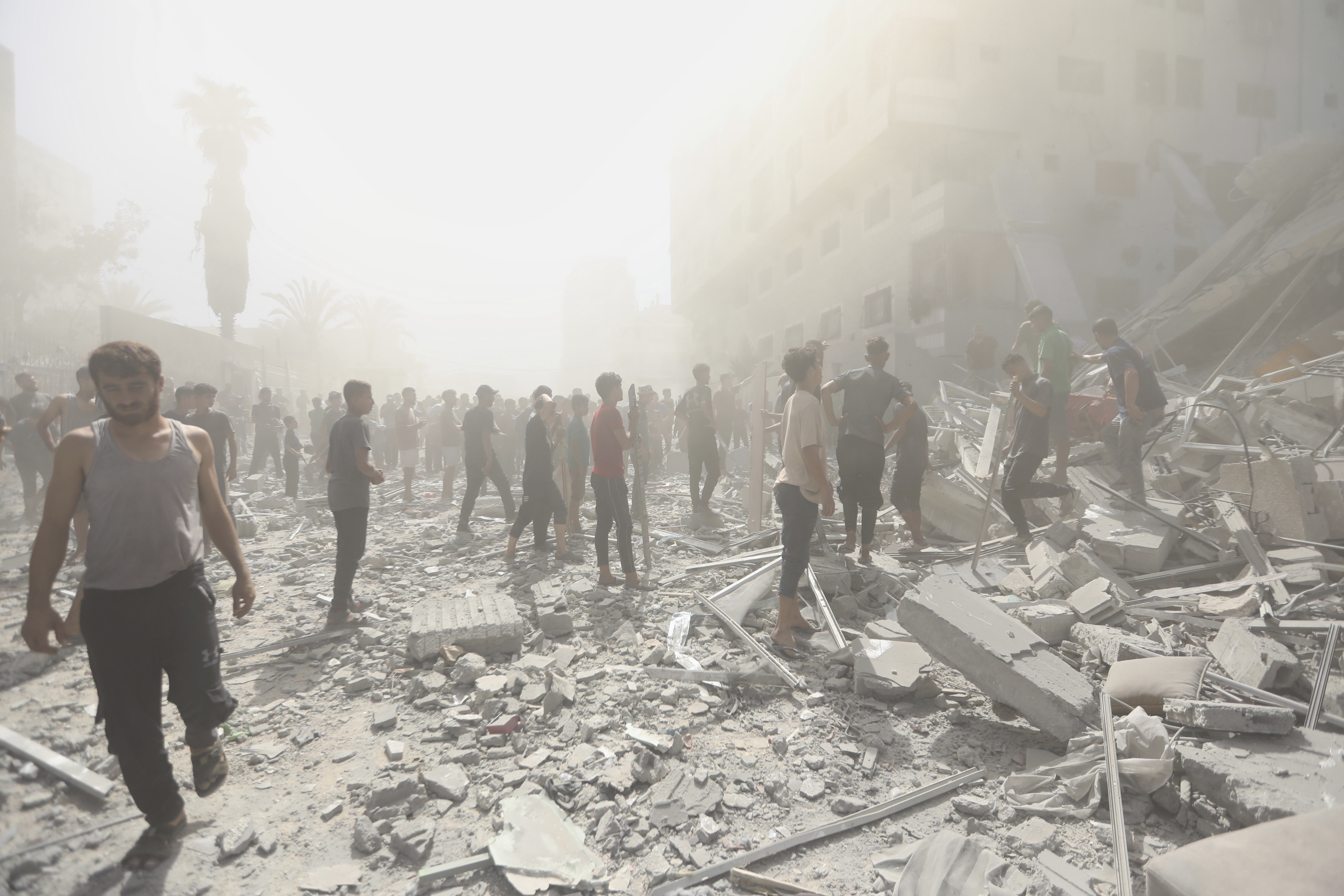 A rushed rescue saves Gaza archeological items before an Israeli strike on a warehouse