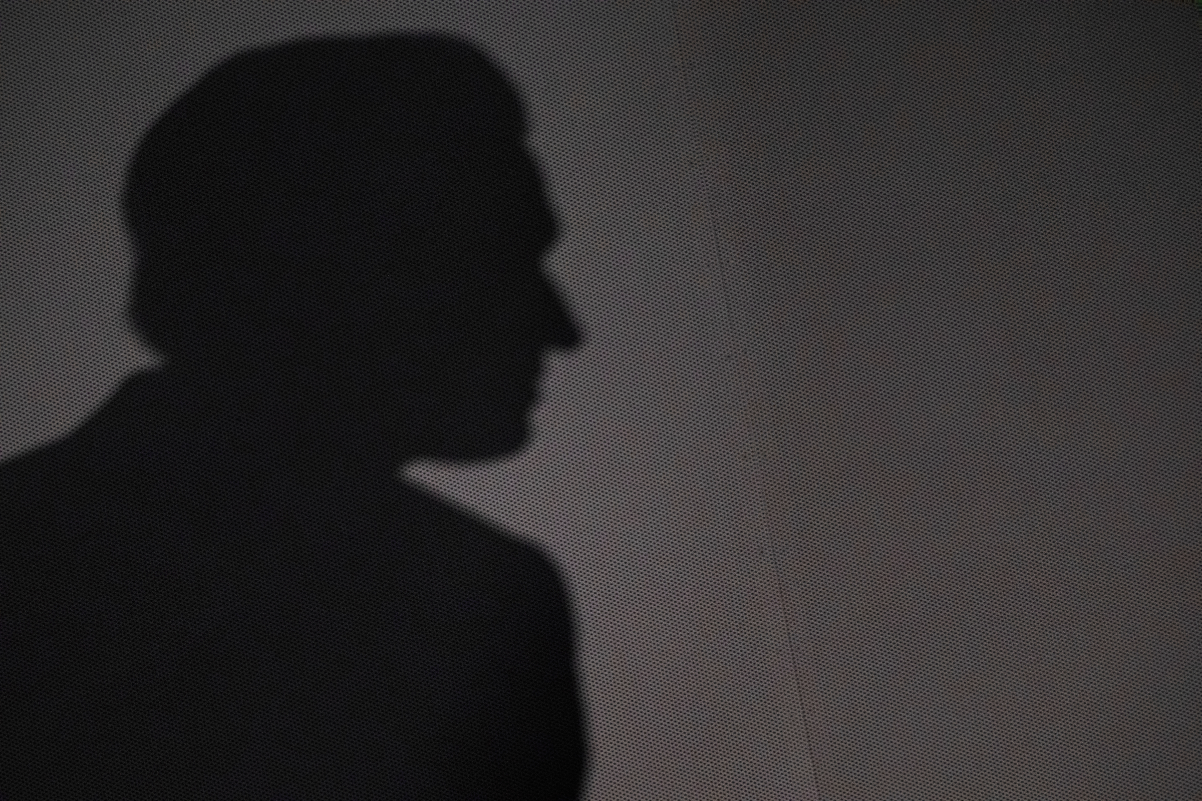 California Gov. Gavin Newsom casts a shadow as he hosts a press conference and signs a slew of climate initiative bills at the Academy of Sciences, Friday, Sept. 19, 2025, in San Francisco. (Camille Cohen - FR172253 AP)