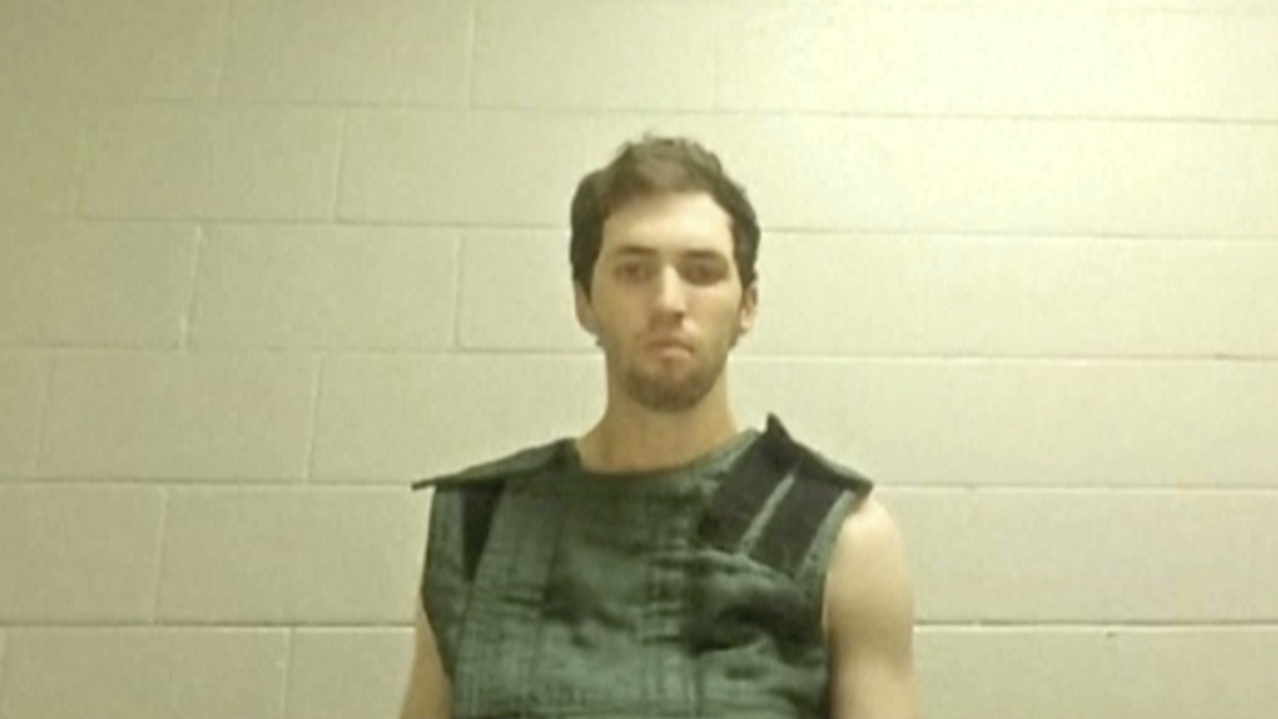 In this image from video provided by Utah State Courts, Tyler James Robinson attends a virtual court hearing from prison in Utah, on Tuesday, Sept. 16, 2025, accused of fatally shooting conservative activist Charlie Kirk. (Uncredited - Utah State Courts)
