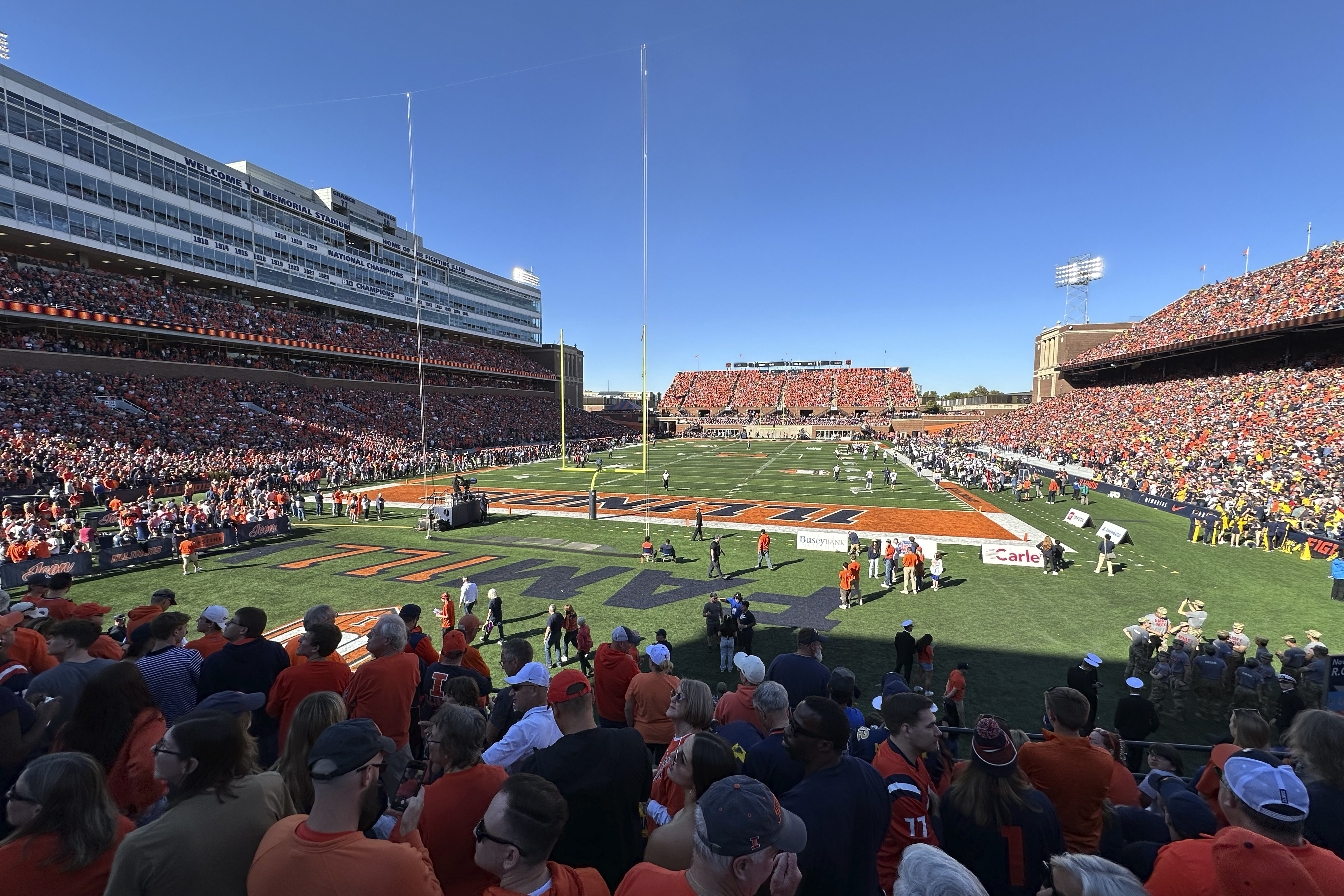 Illinois’ football home is now known as Gies Memorial Stadium after alumnus makes $100M donation