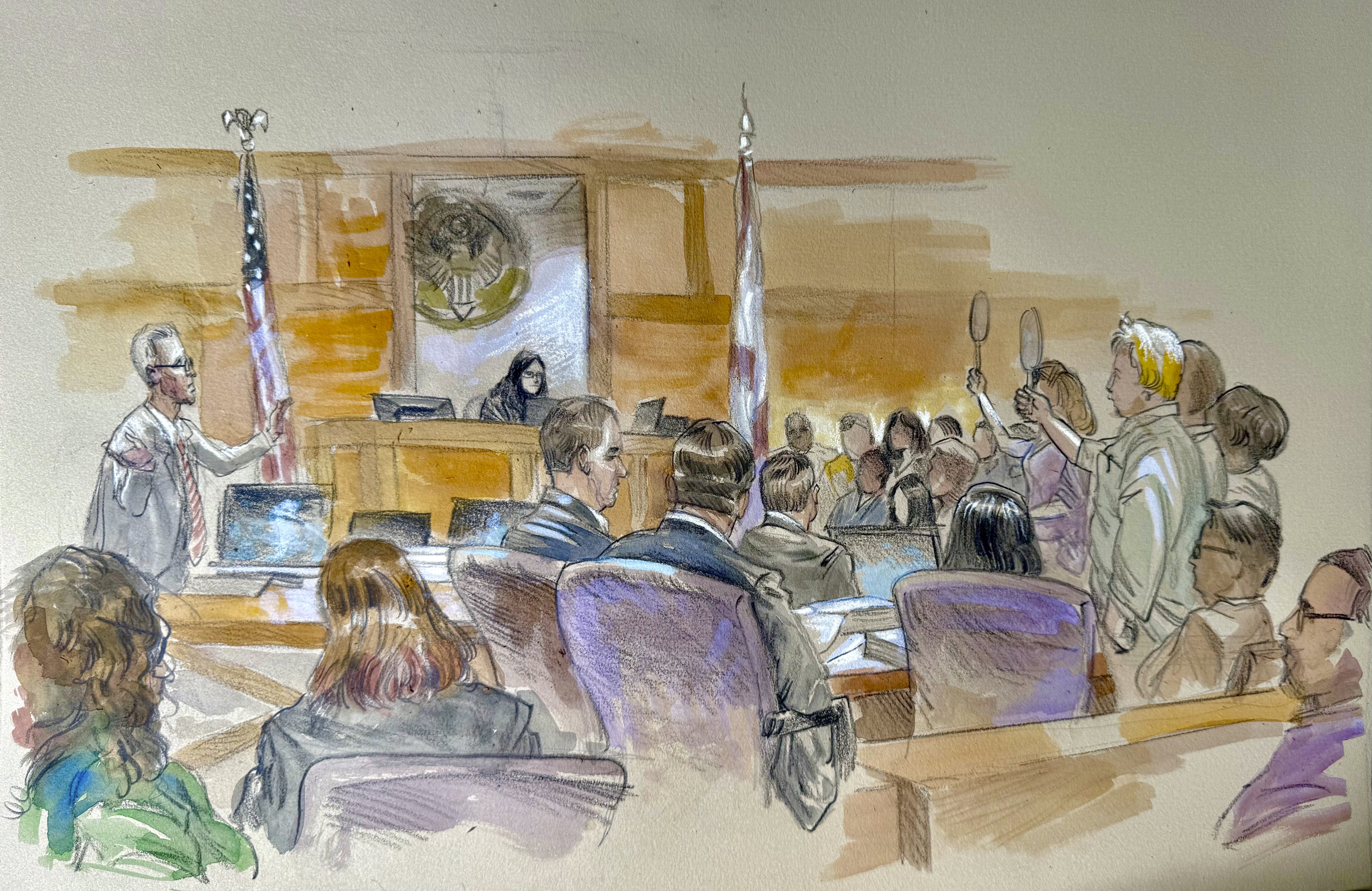 Suspect in Trump assassination attempt veers off topic and forfeits opening statement at trial