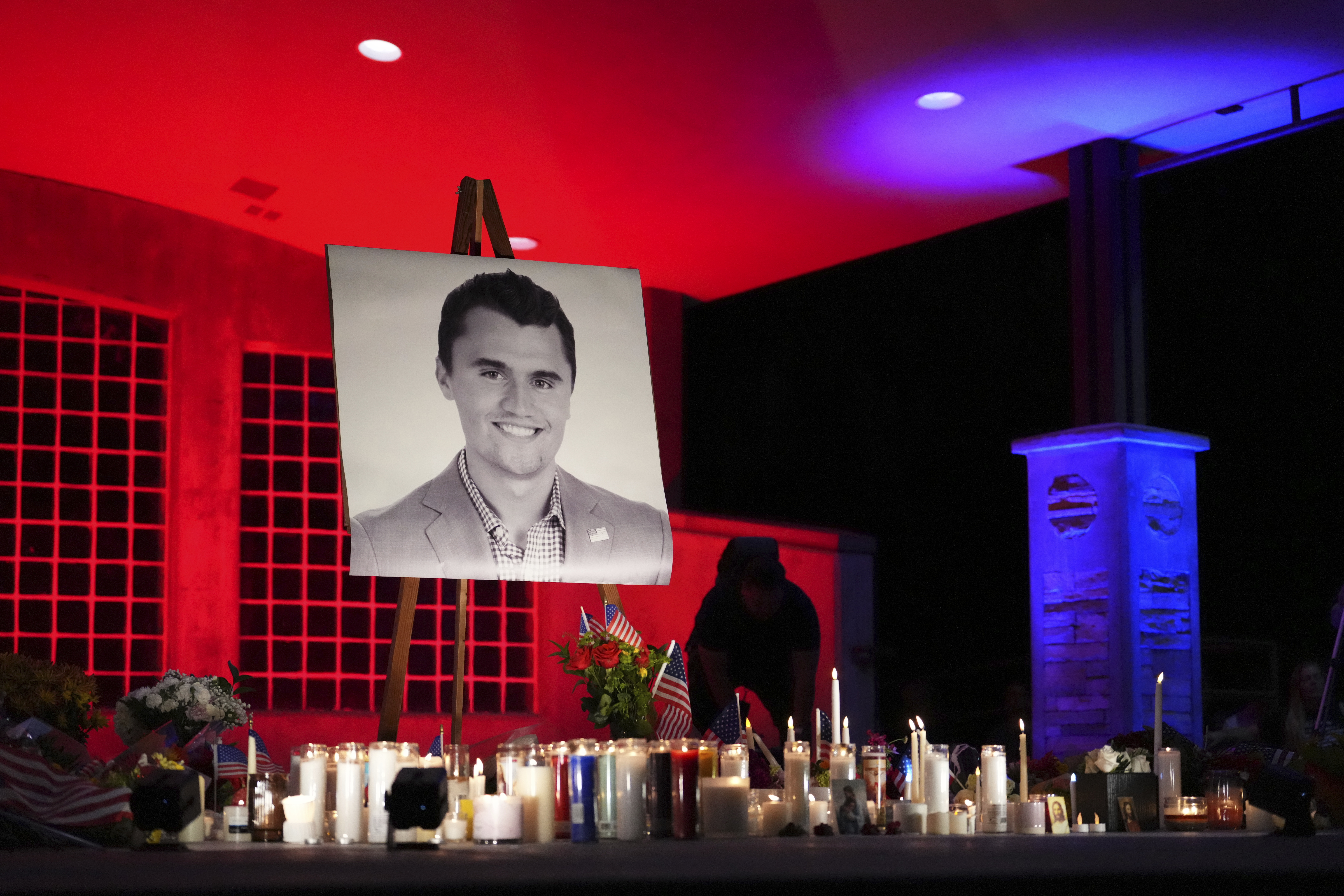 The Latest: A 22-year-old Utah man is charged with murder in Charlie Kirk shooting
