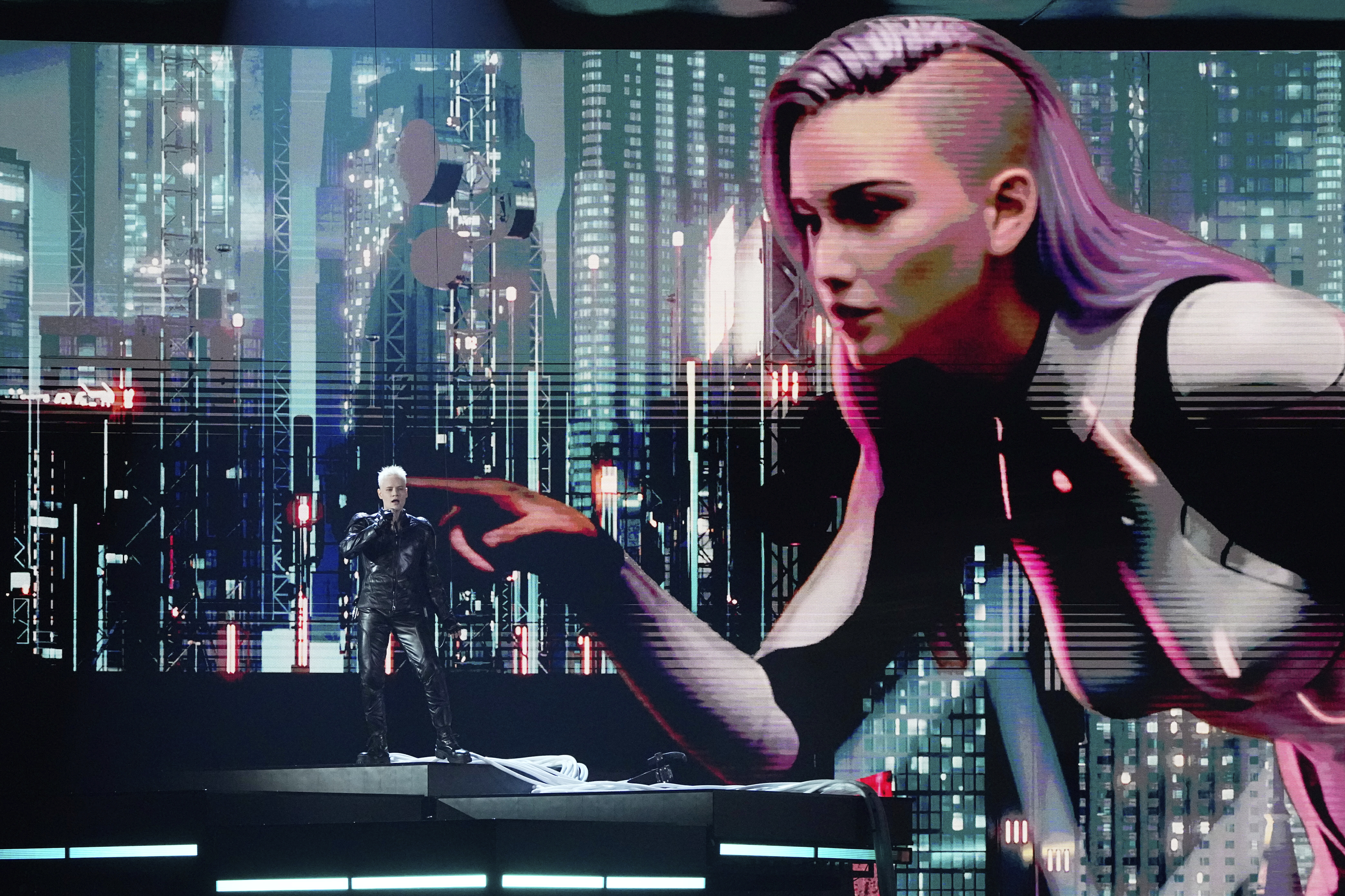 Russia's SHAMAN performs the song 