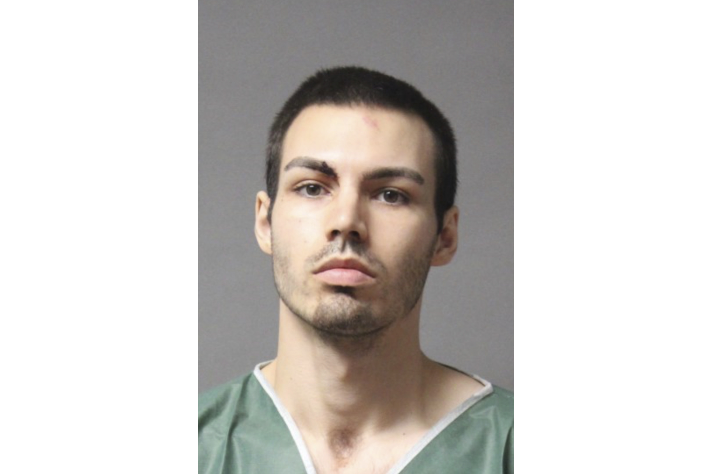 This booking photo provided by New Hampshire Department of Justice Office shows Hunter Nadeau. (Uncredited - New Hampshire Department of Justice Office)