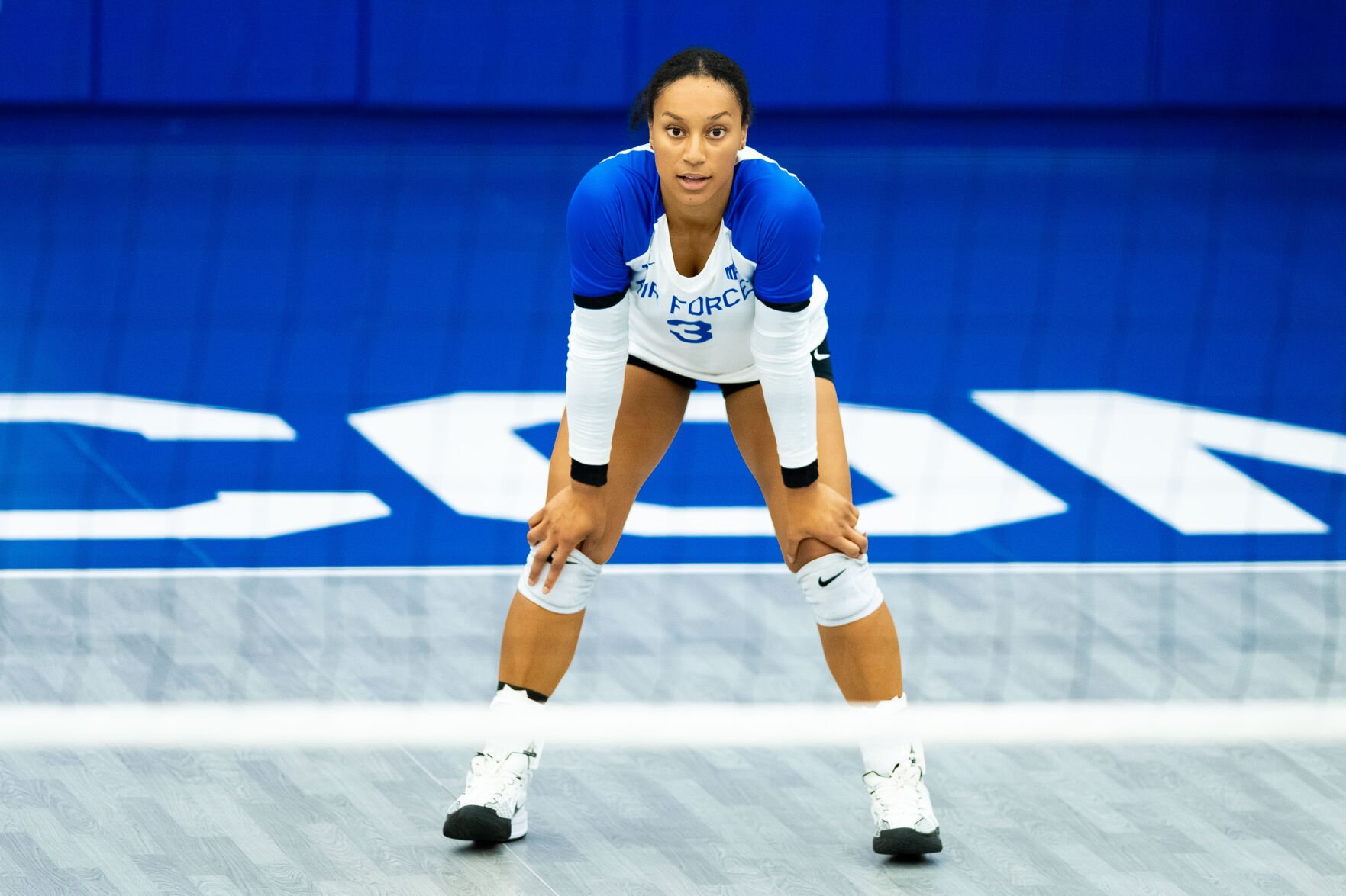 Sophomore Alysa Walker has helped Air Force volleyball to a 6-0 start to the season. (U.S Air Force Photo by Ray Bahner) (Ray Bahner)