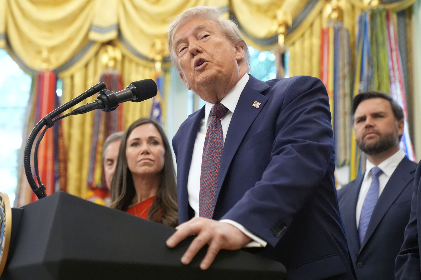 Trump: Colorado’s mail-in voting system ‘a big factor’ in decision to move Space Command to Alabama