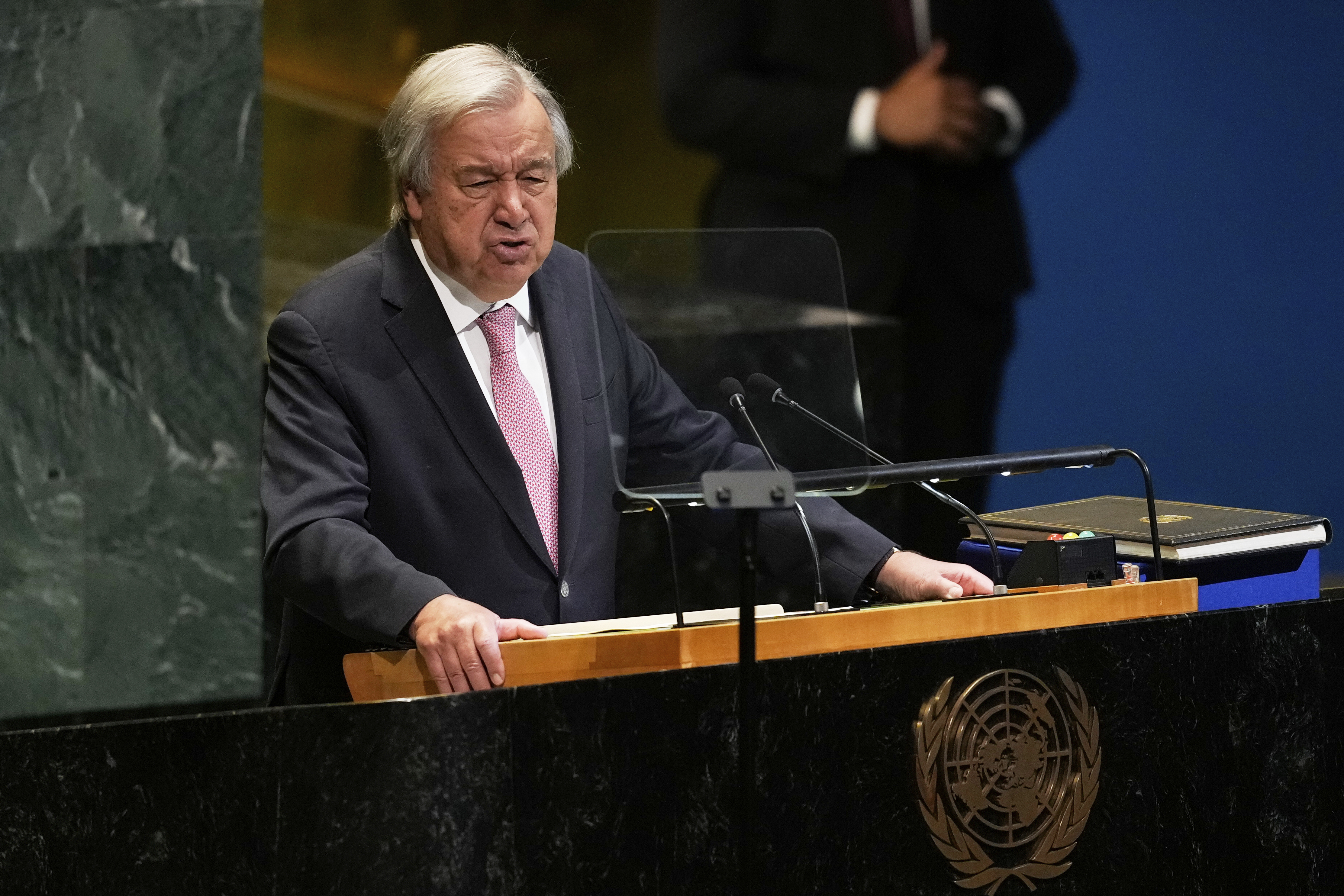 UN chief argues that investing in fighting poverty instead of wars would make a more secure world