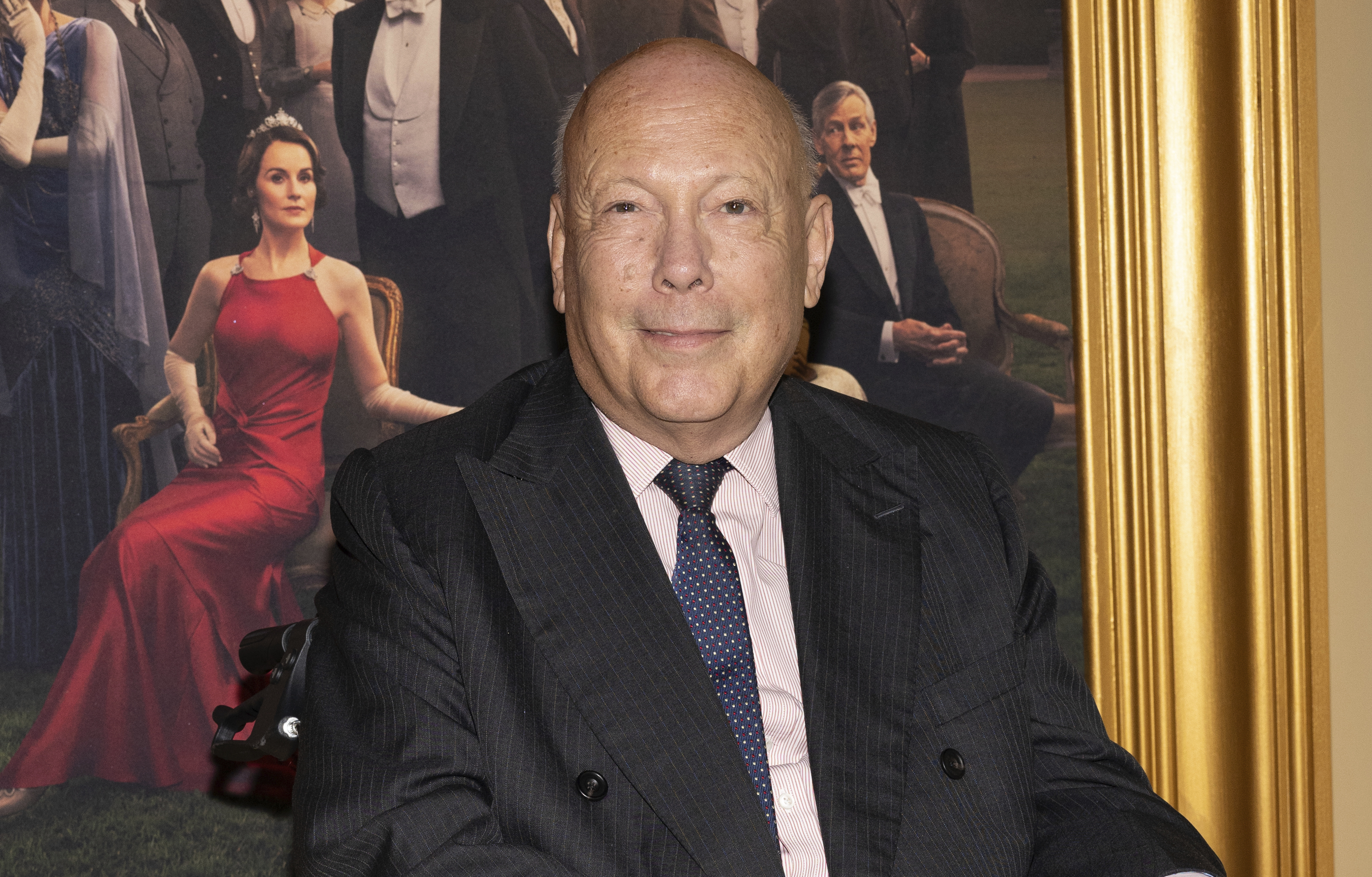 Julian Fellowes attends the premiere of