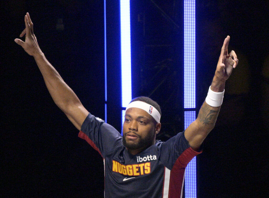 Denver Nuggets guard Bruce Brown