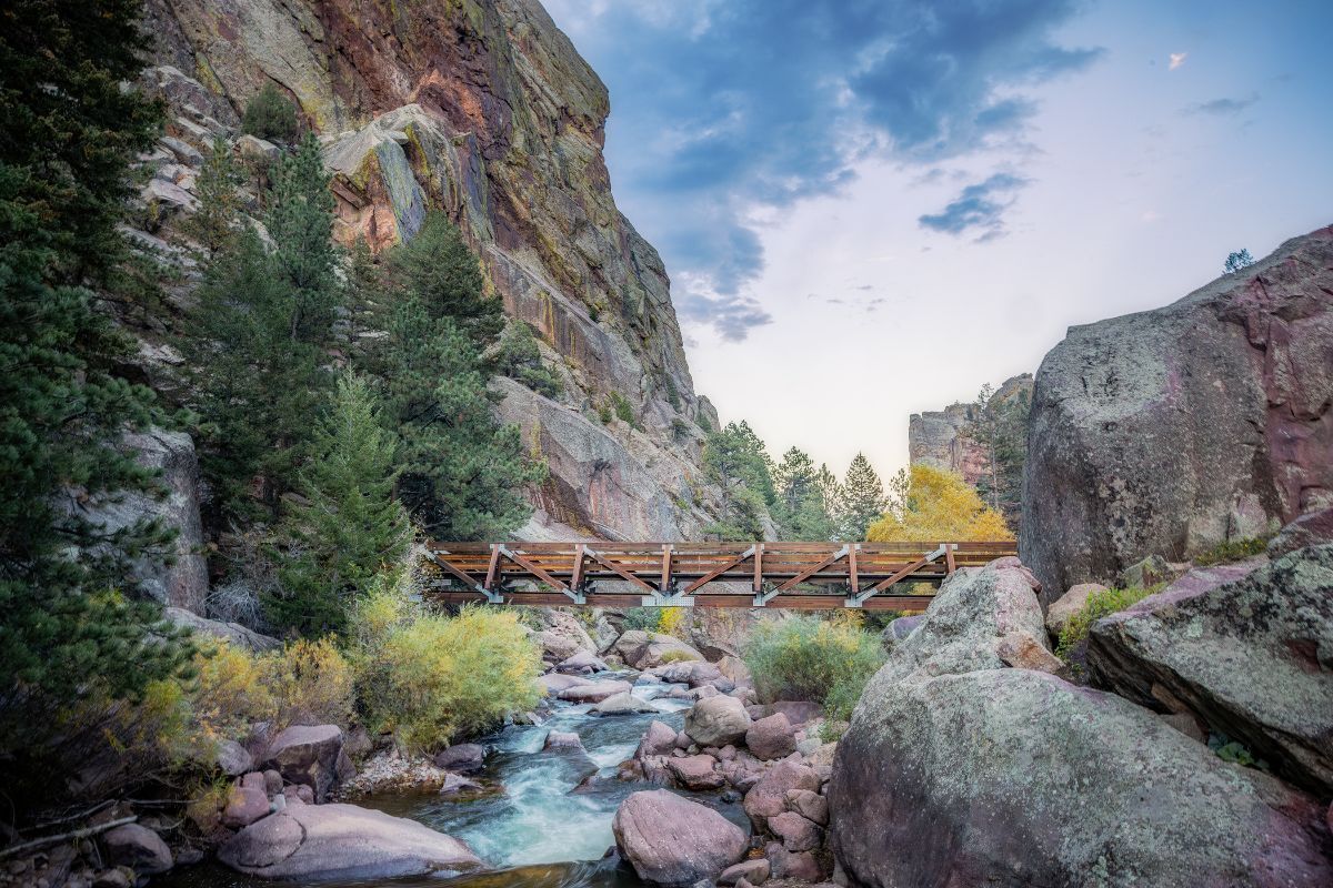 New 100-foot bridge makes rock climbing safer and more accessible at Colorado state park