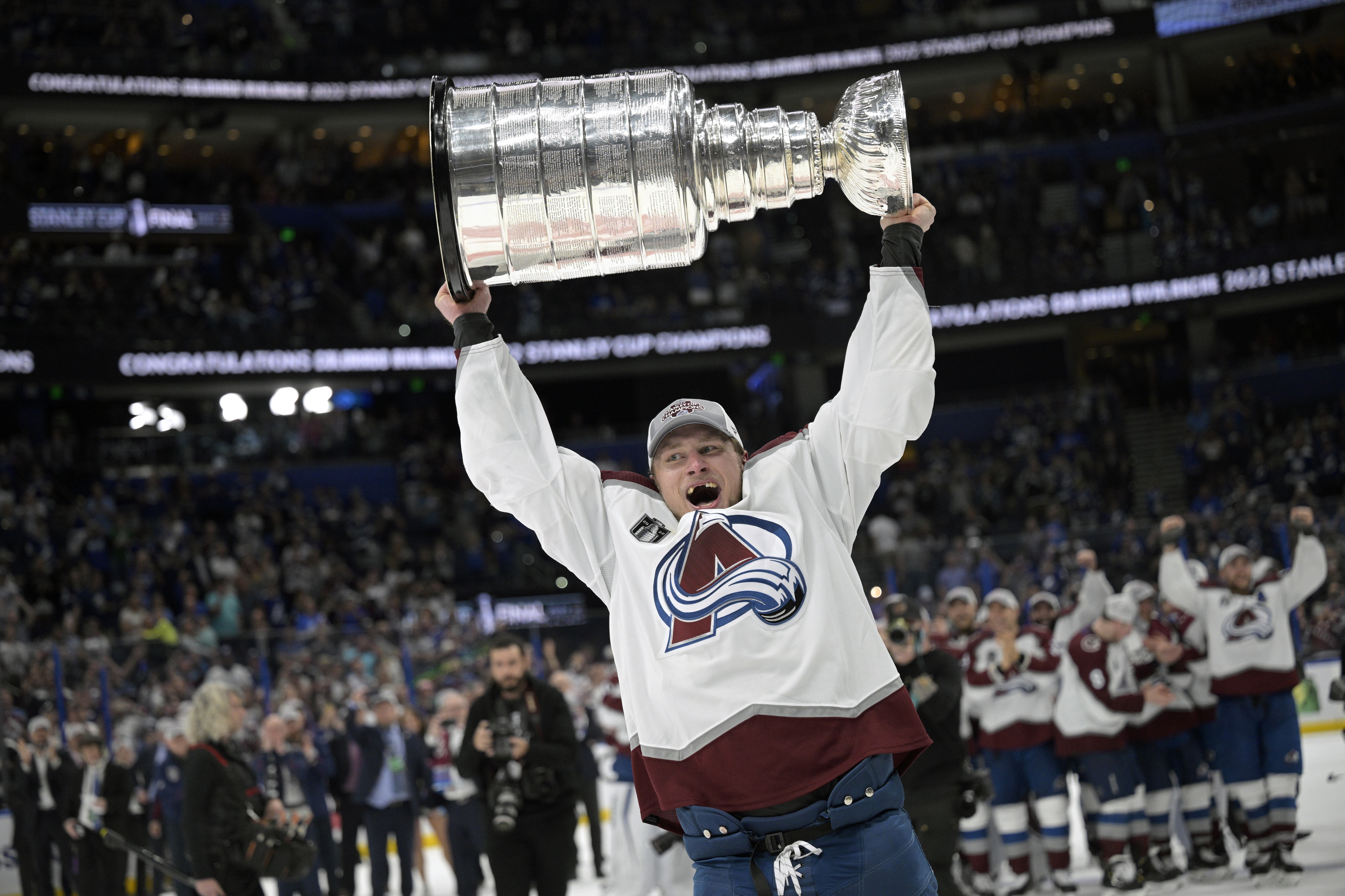 Stanley Cup champion and former Avalanche defenseman Erik Johnson retires