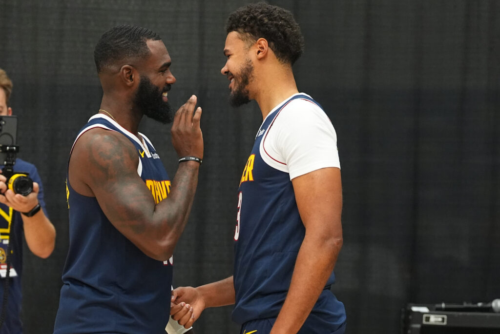 Denver Nuggets wings Tim Hardaway Jr. and Cameron Johnson