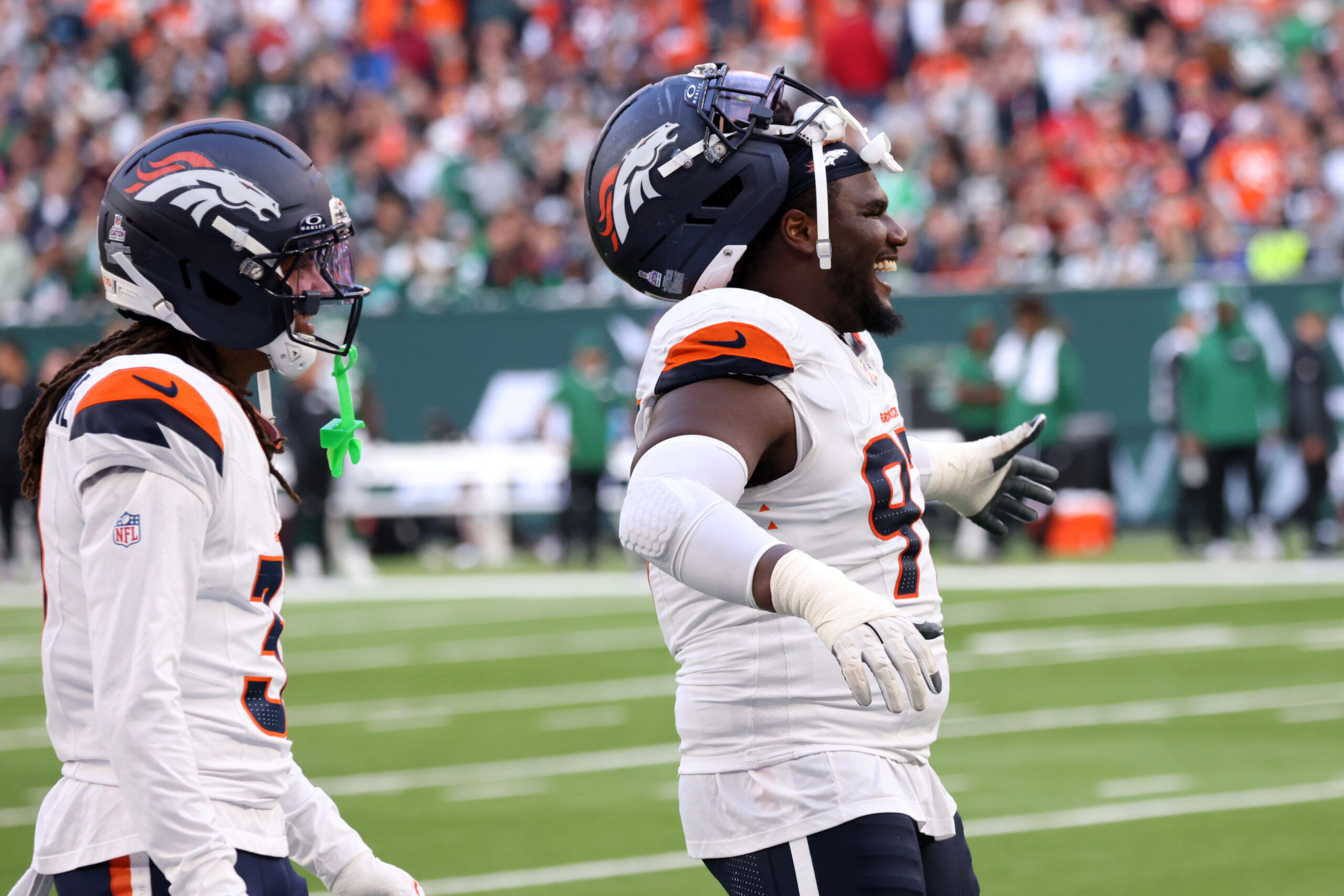 Broncos thrilled to have ‘chatterbox’ Malcolm Roach back after missing 5 games with calf strain