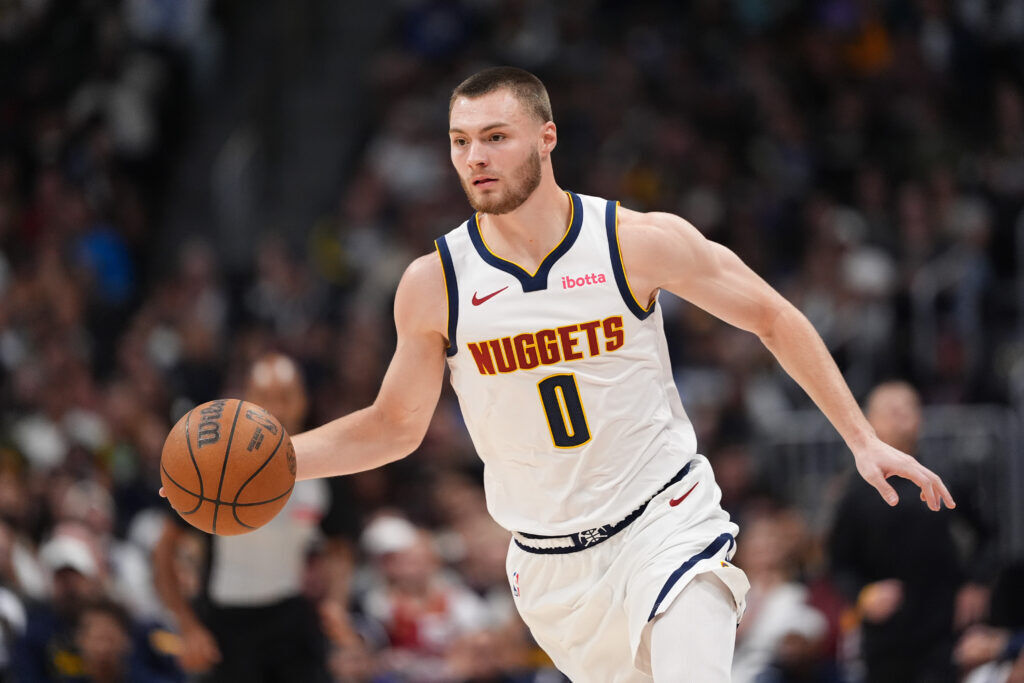 Denver Nuggets guard Christian Braun