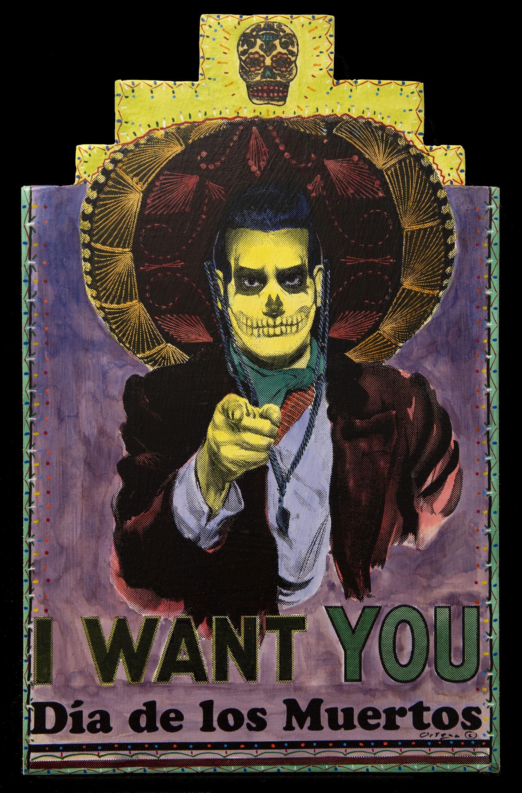 Regis University exhibits lively Day of the Dead art show