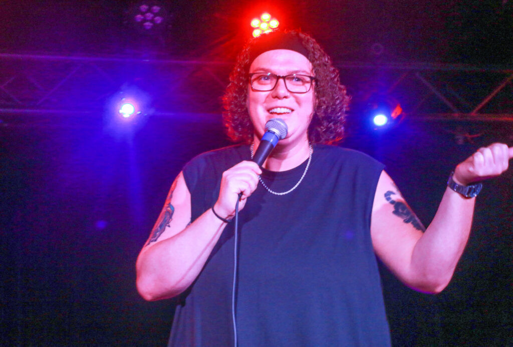 Comedian Lizzy Wolfson appears at the 2025 High Plains Comedy Festival. JOHN MOORE/DENVER GAZETTE 