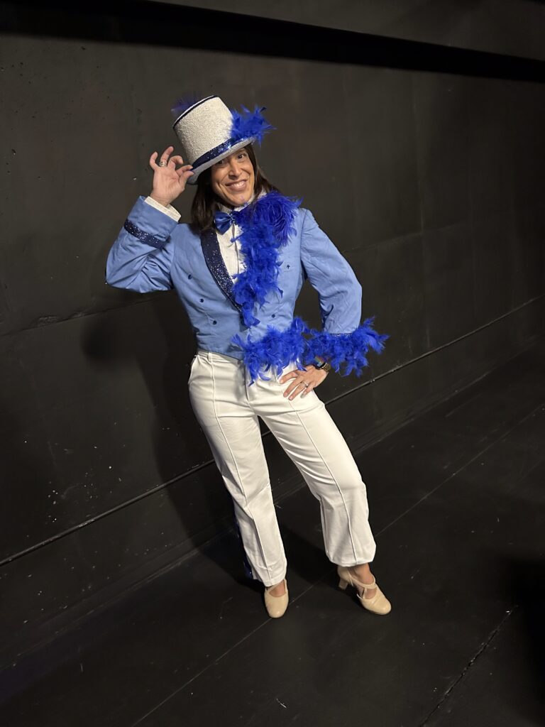 Rehearsal for 'Jerry's Girls' (Provided)