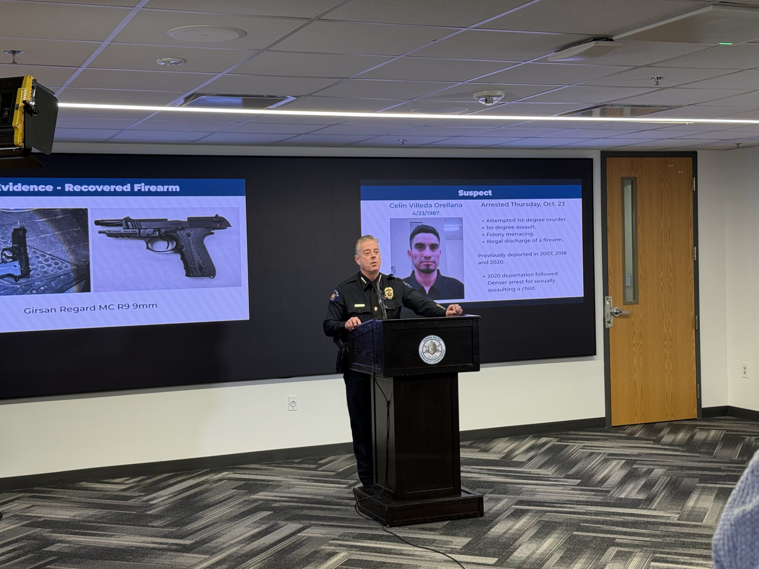 Man deported three times arrested by Aurora police in I-225 shooting