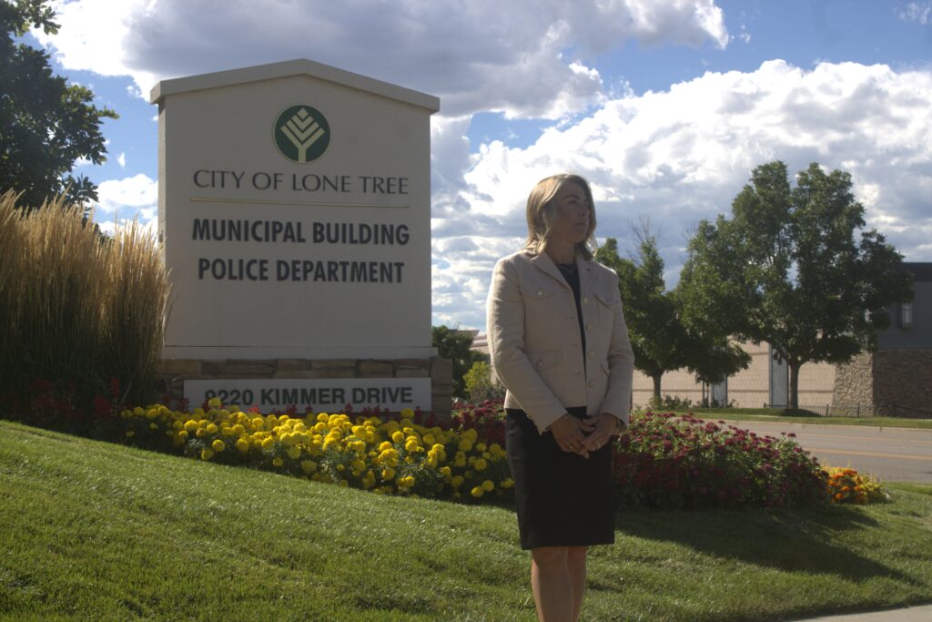 Lone Tree Mayor Marissa Harmon